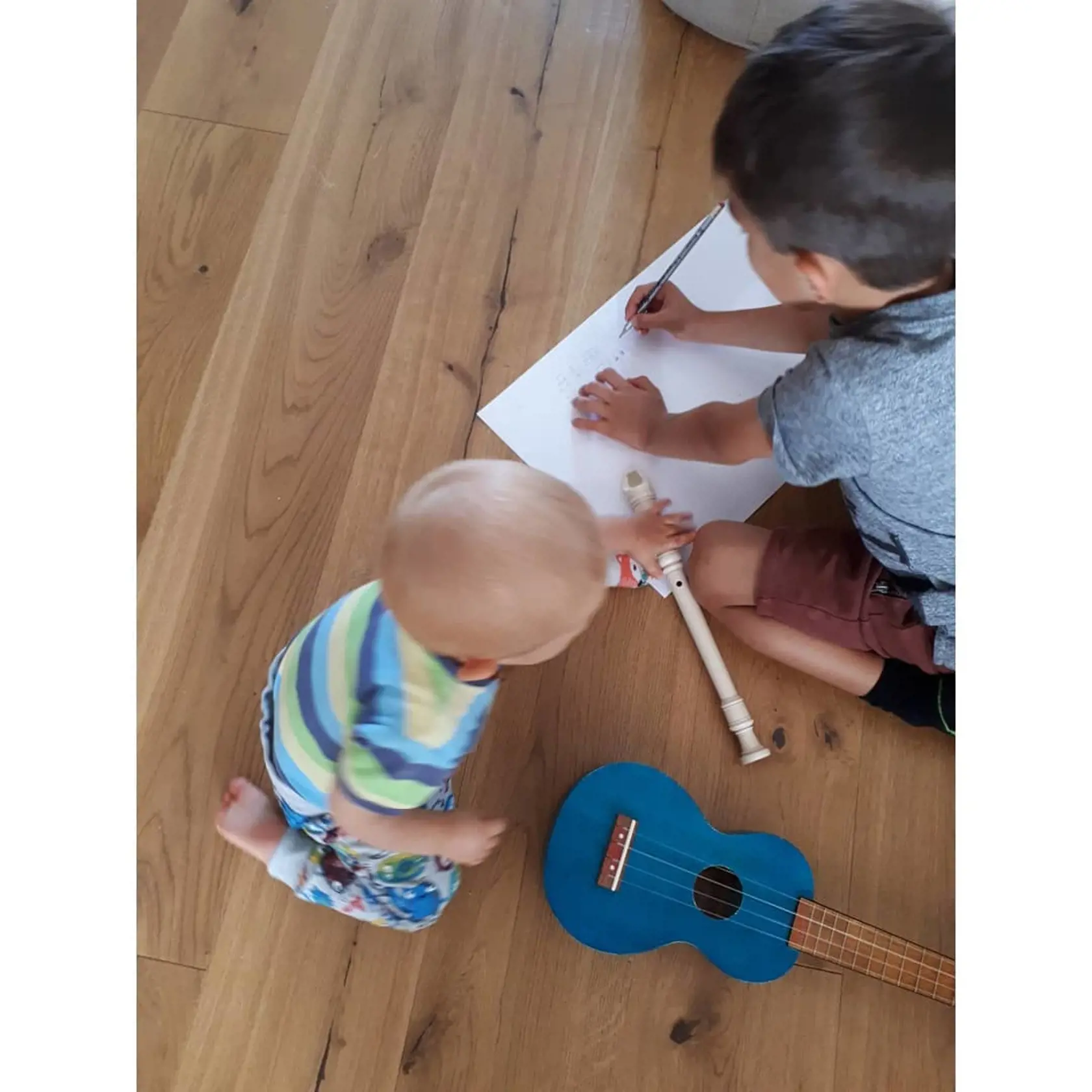 Bračekovia Benjamín a Bendegúz si výborne rozumejú.