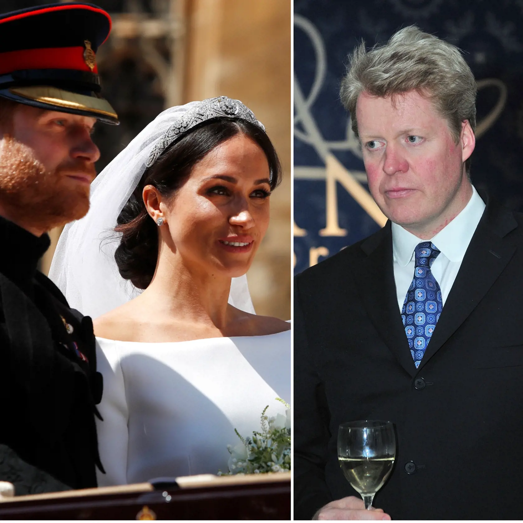 Charles Spencer vystríhal Harryho pred svadbou s Meghan.
