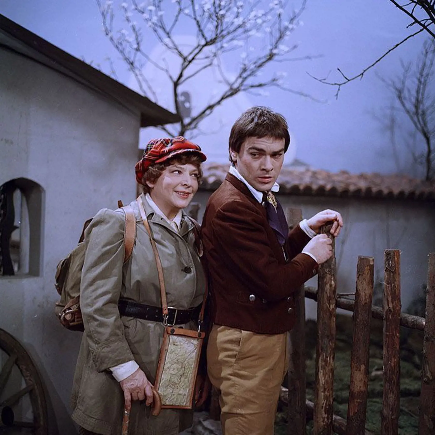 Jaroslav Drbohlav s Libušou Havelkovou rozprávke  v Burácení s burácem (1981).