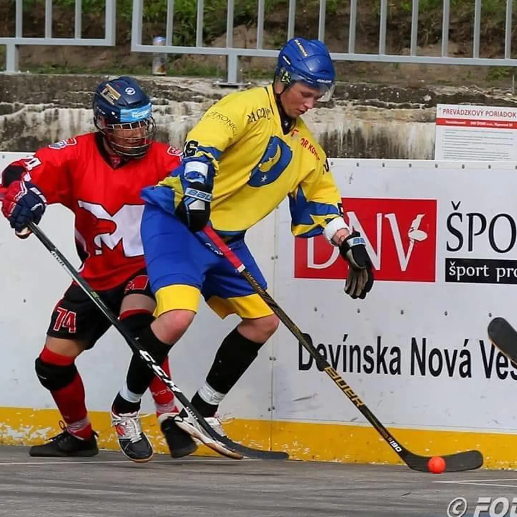 Viliam hral hokejbal za klub v Ružomberku.