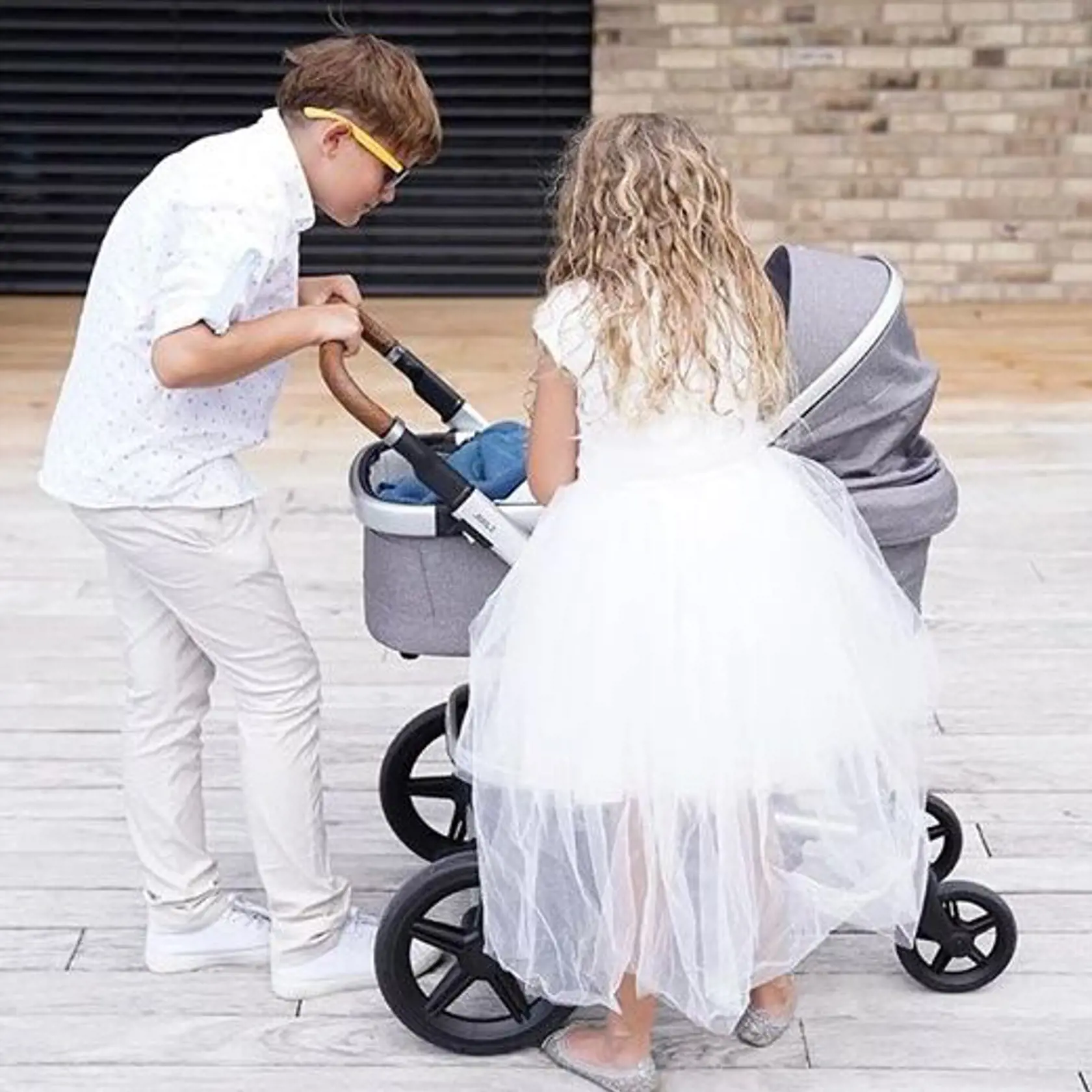 Čírová pokrstila synčeka Rubena. Nechýbali ani jej dve staršie deti - Hugo a Zoe.