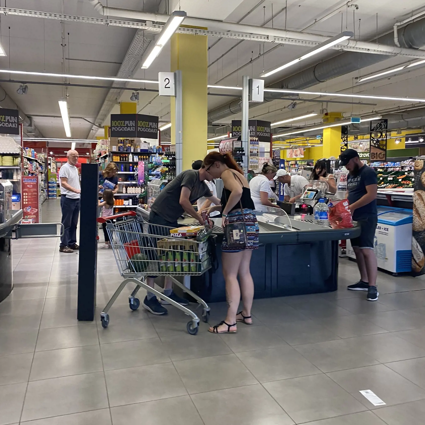 V chorvátskych potravinách sa pripravte na podobné cenovky ako na Slovensku.