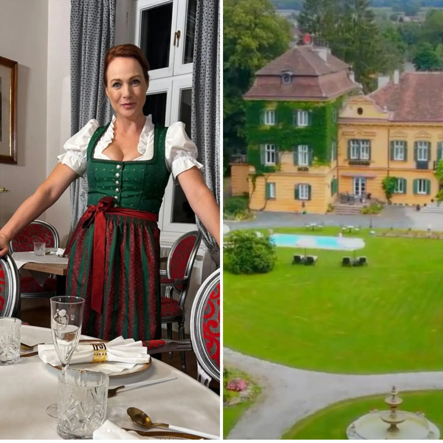 Poláková sa o svoj kaštieľ príkladne stará.
