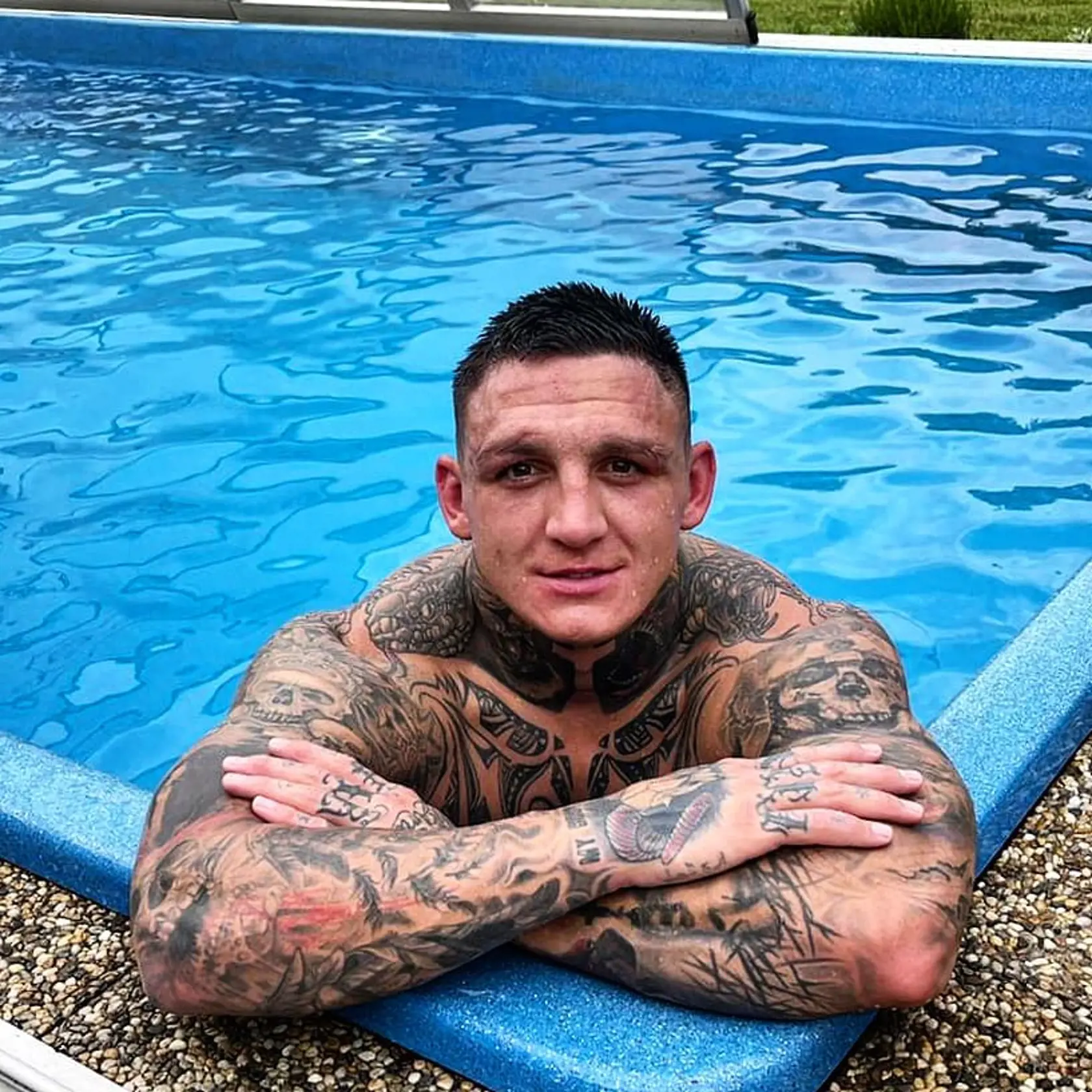Slovenský bojovník Gábor Boráros.