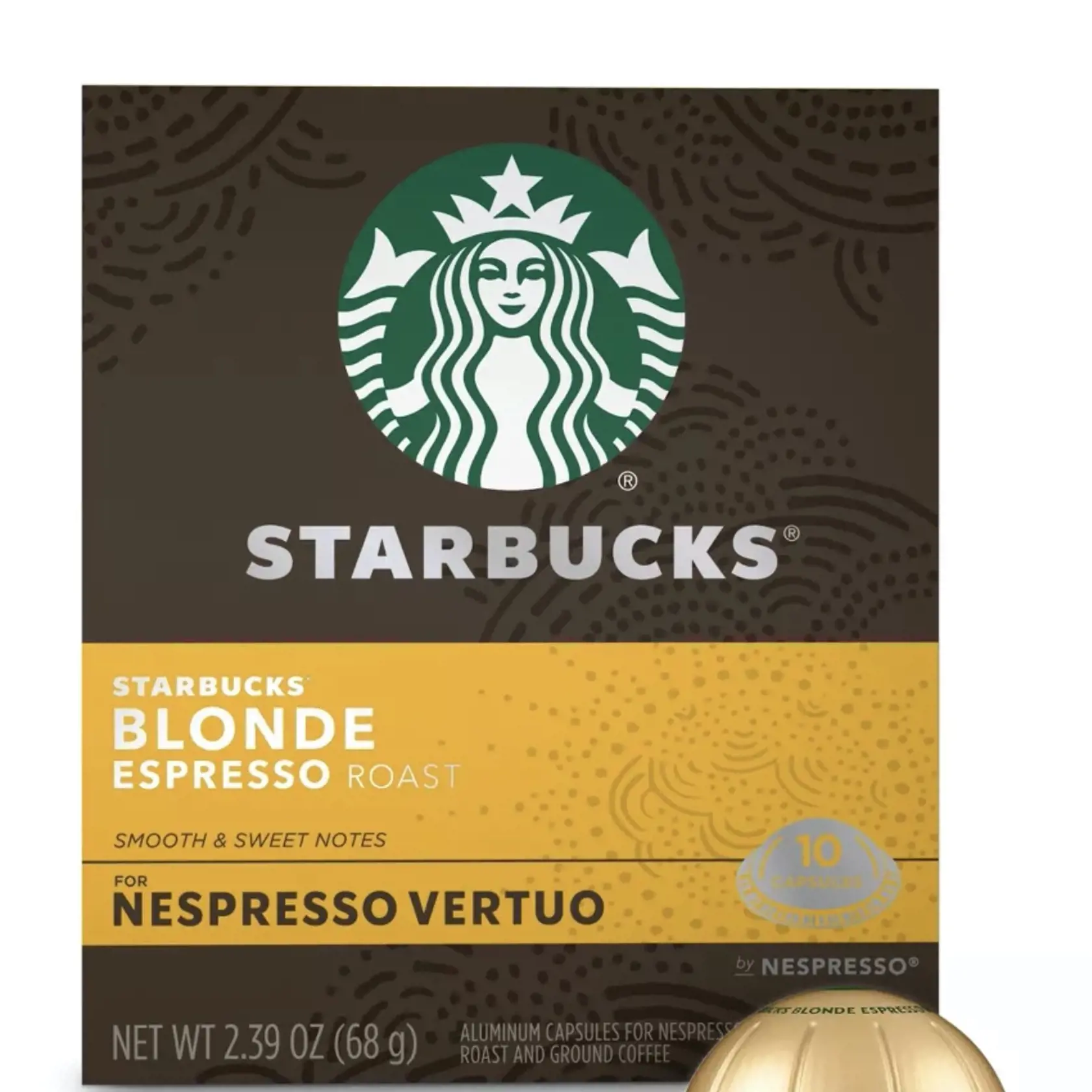 8. Starbucks Blonde Espresso Roast - Menej výrazná - Známka  2,5.
+ menej intenzívna, ale veľmi príjemná vôňa, ľahká kyslosť, priemerná dochuť
- menej intenzívna pražená aróma a celková chuť