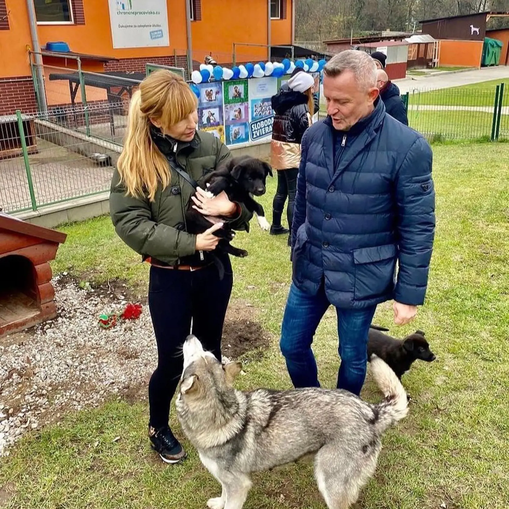 Vilo Rozboril a jeho manželka Sandra milujú zvieratá.
