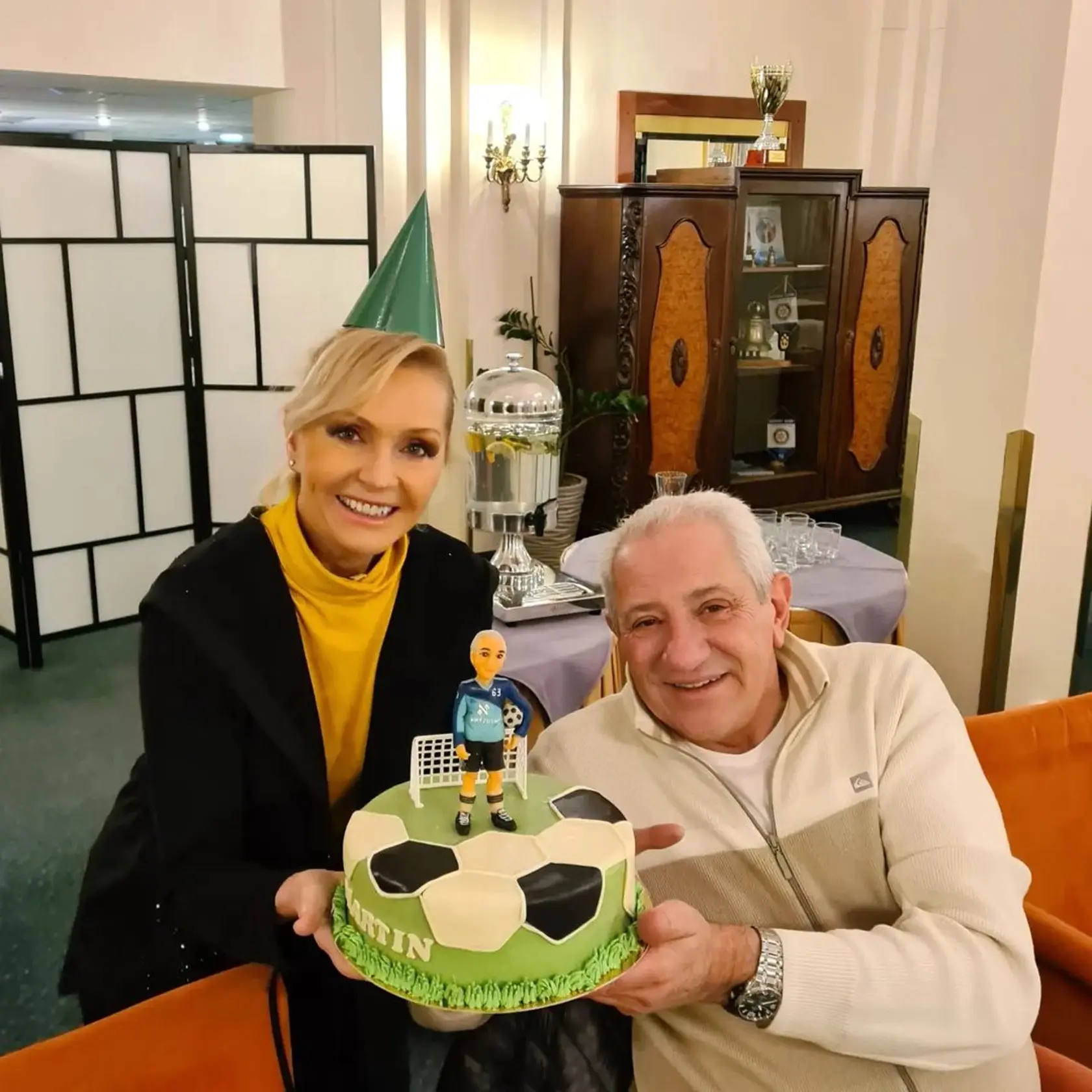 Helena s manželom Martinom
