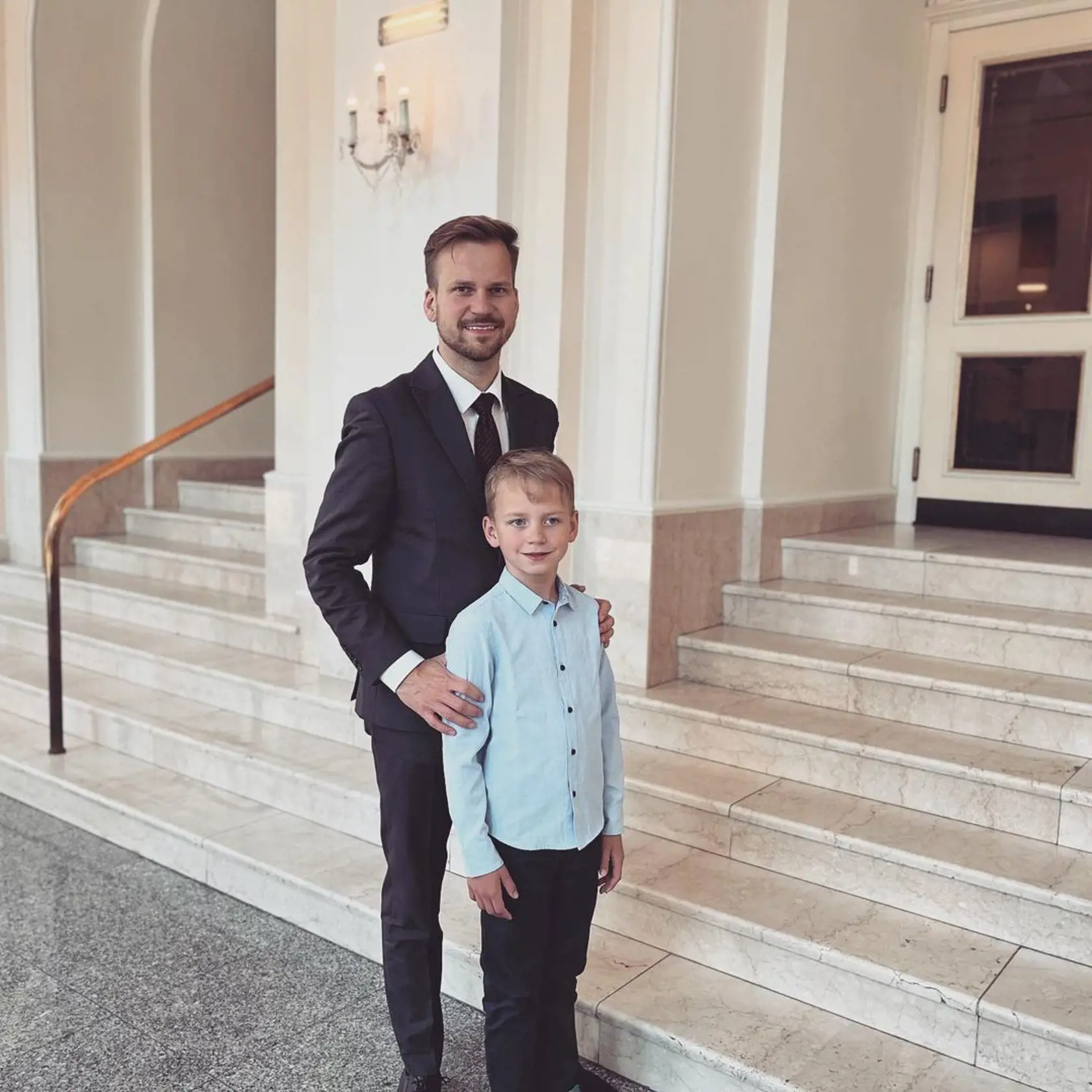 Martin Chodúr so synom