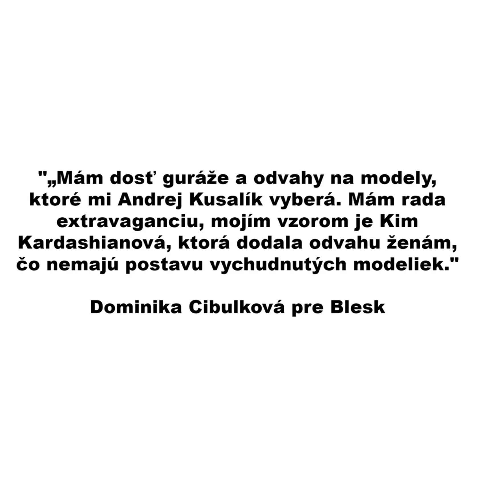 Dominika Cibulková pre český BLESK