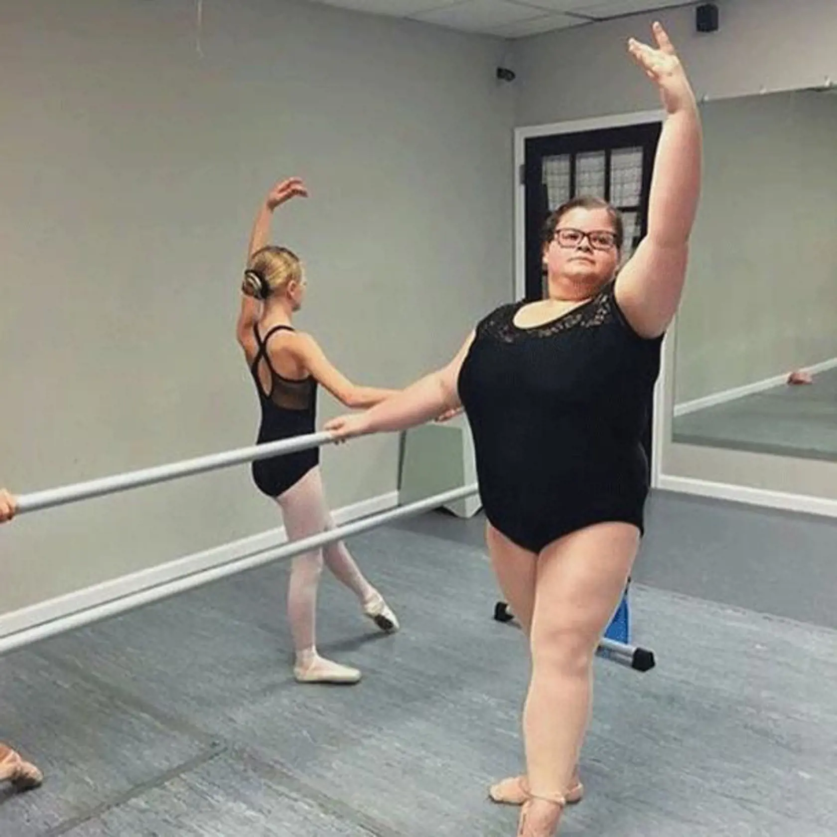 Lizzy Howell úspešná plus-size balerína.
