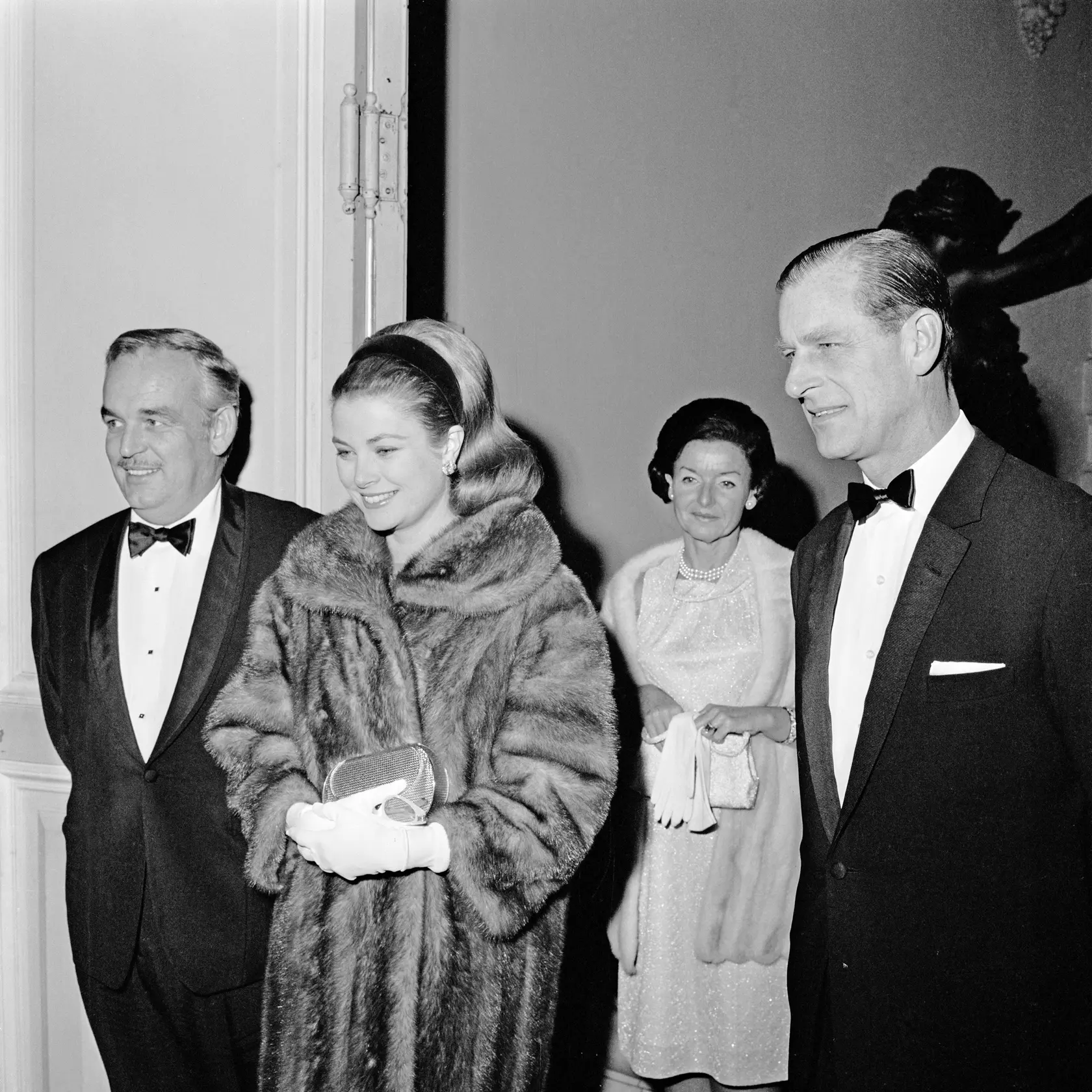 Rainier and Grace with Prince Philip