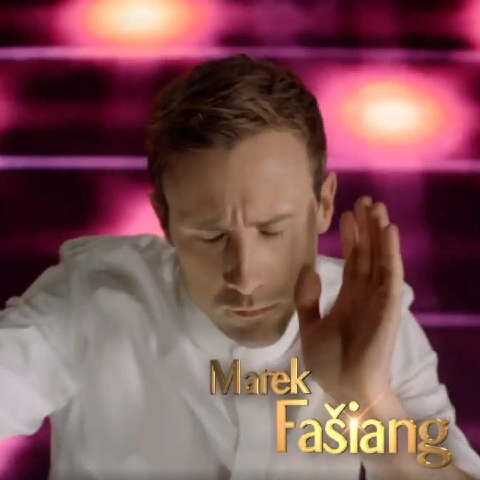 "Otecko" Marek Fašiang v upútavke k Let's Dance.