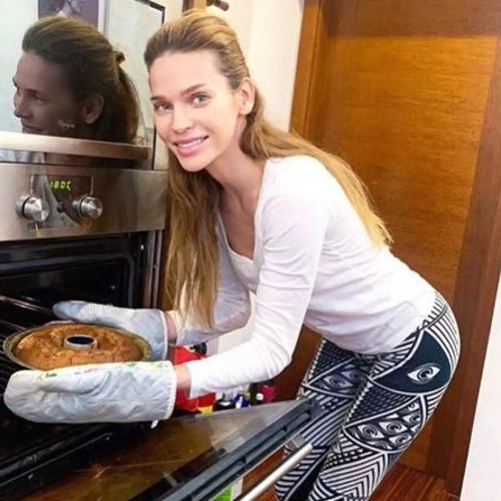 Ani Andrea Verešová si nerobí starosti s mejkapom.