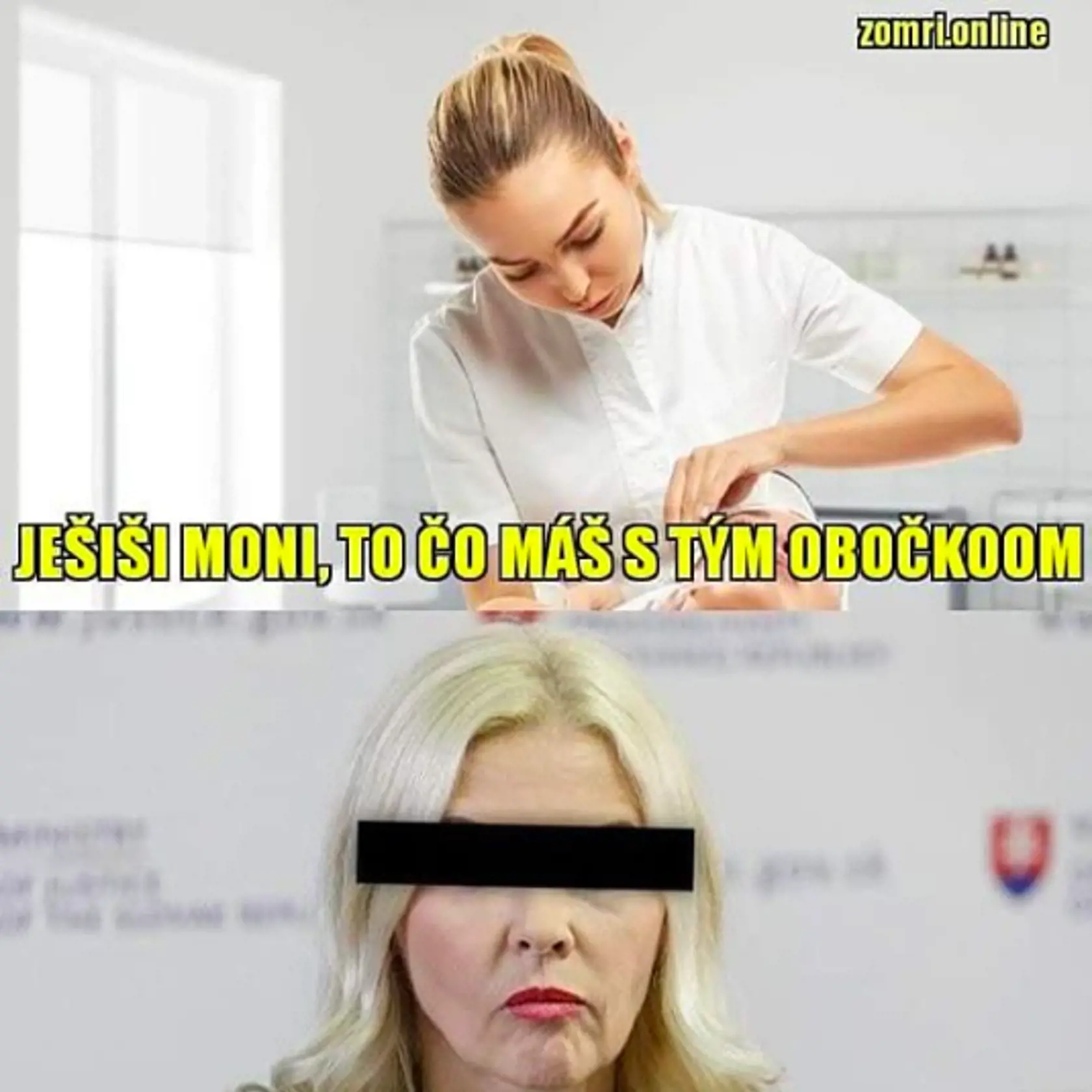 Monika Jankovská sa stala terčom vtipov po tom, ako média museli začať jej fotografie cenzurovať