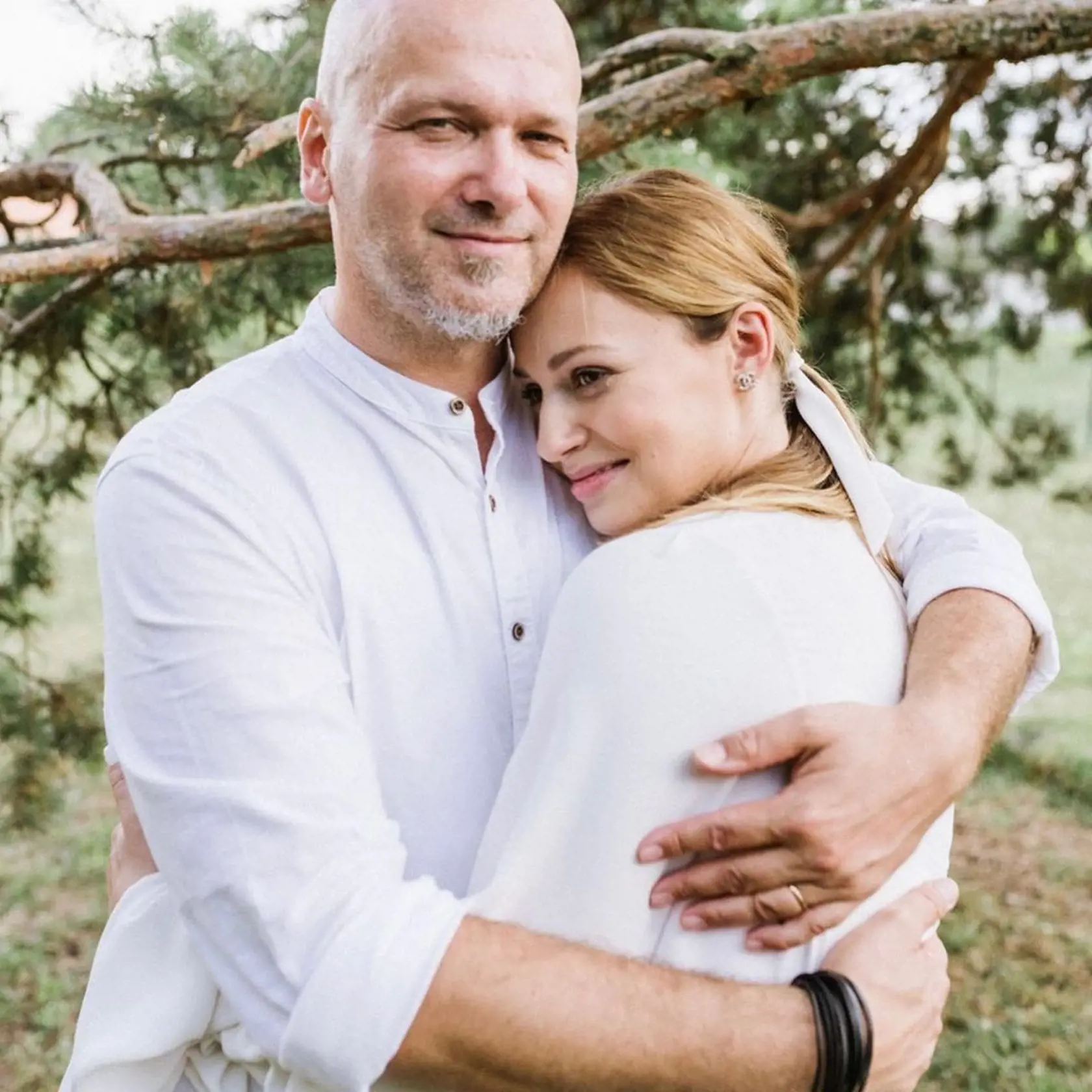 Manželia Marián Kachút a Mária Čírová.