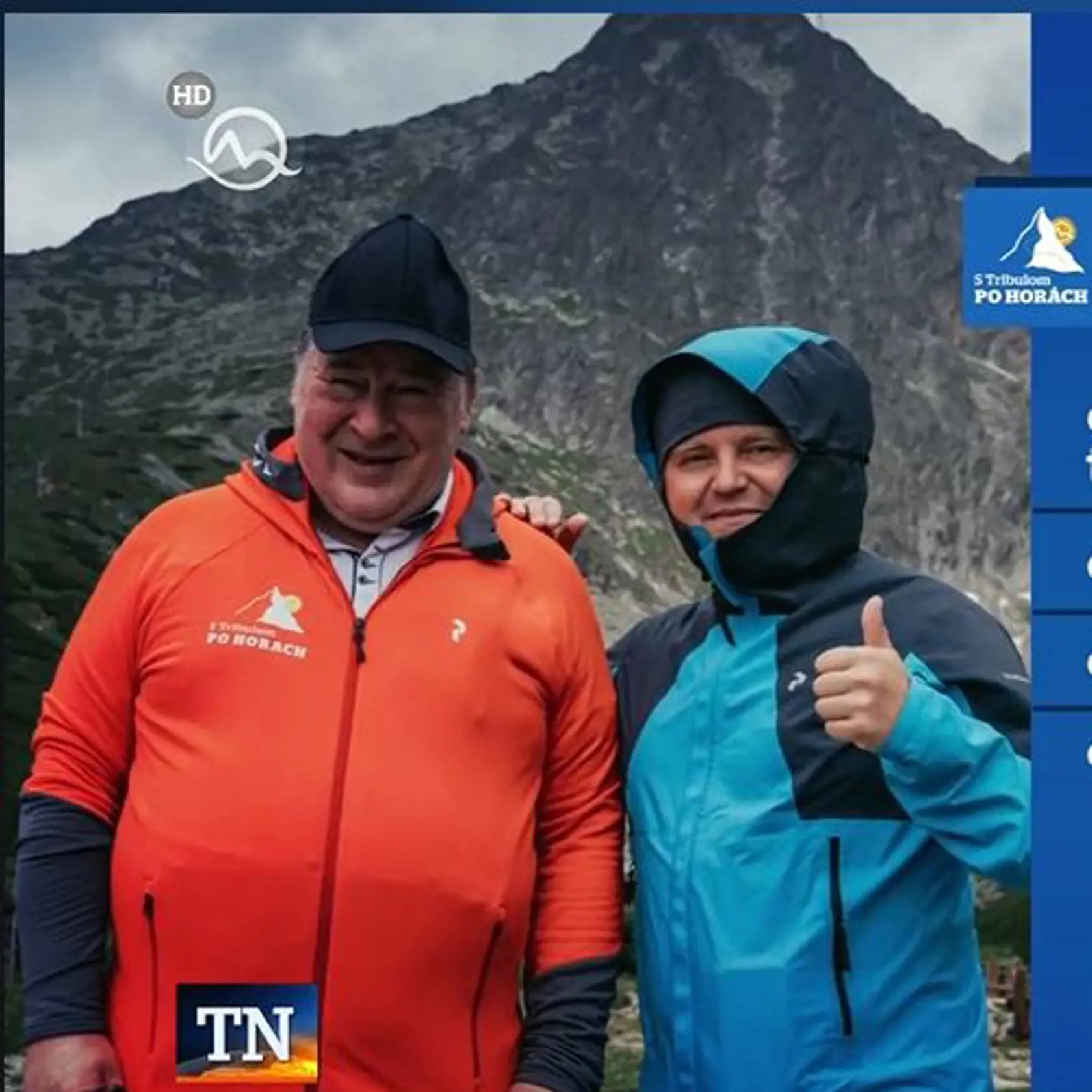 Profesor Vladimír Krčméry a Ján Tribula v Tatrách.