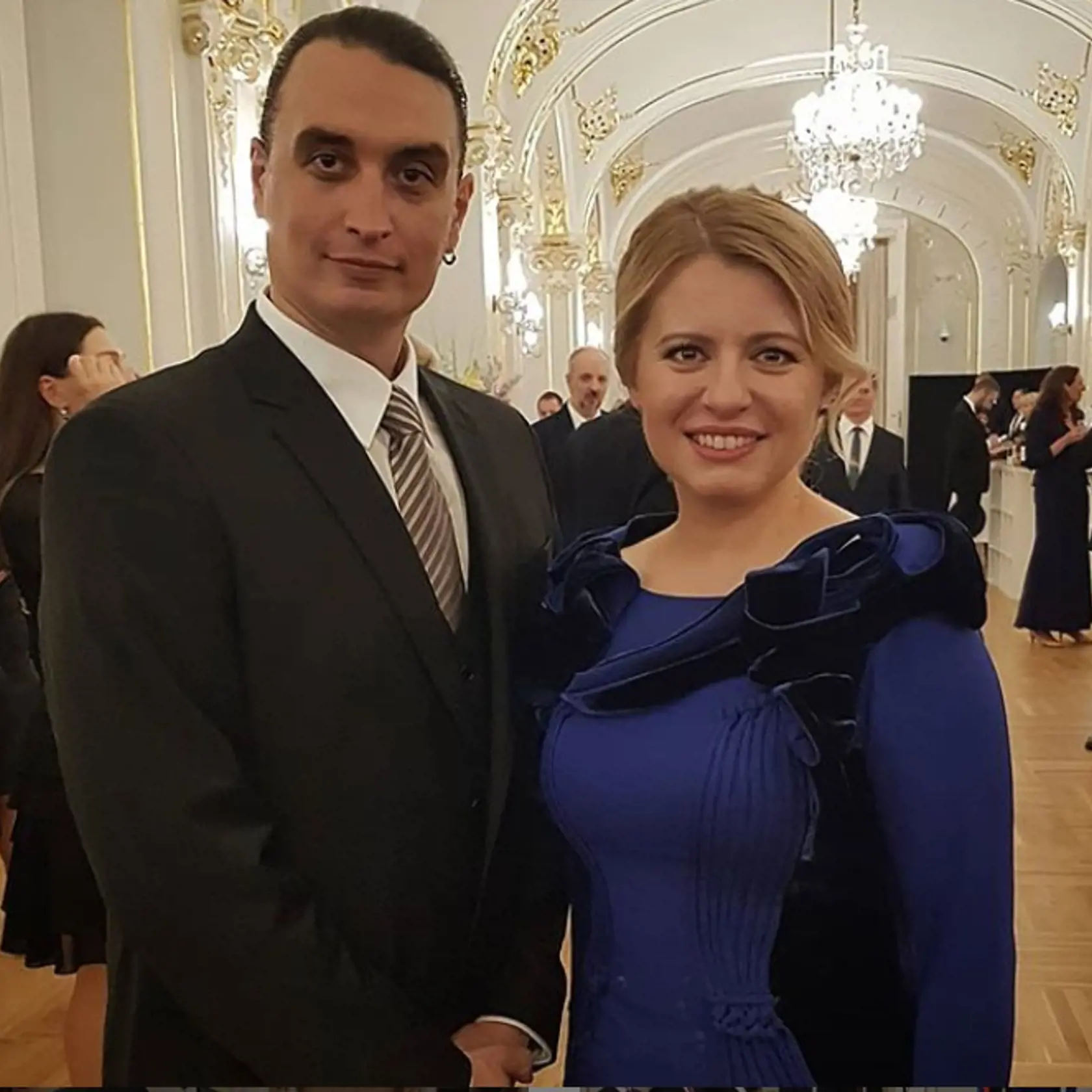 Rizman a prezidentka Zuzana Čaputová tvoria pár.