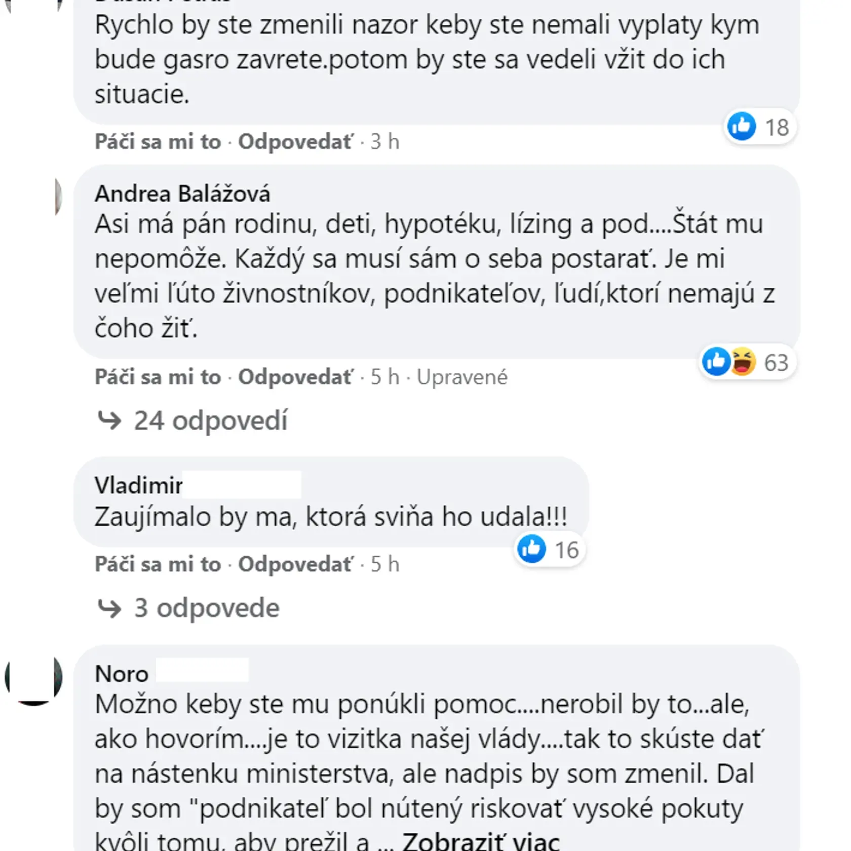 Komentáre ľudí hovoria za všetko.