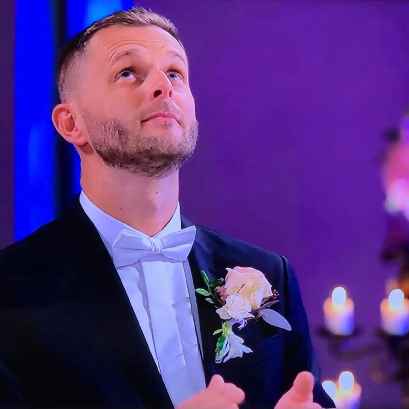 Ženích Michal sa pri pohľade na nevestu netváril príliš nadšene.