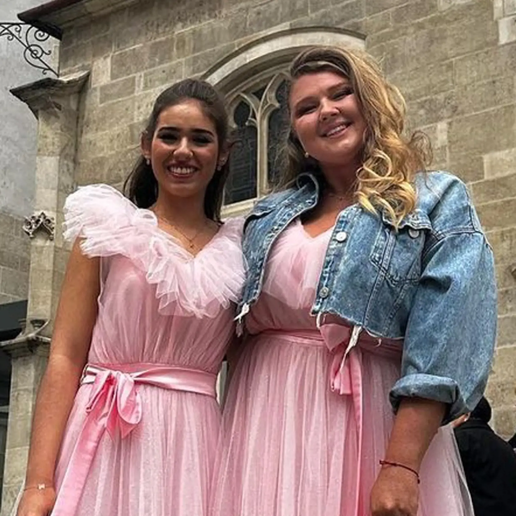 Evelyn ako birmovná mama.