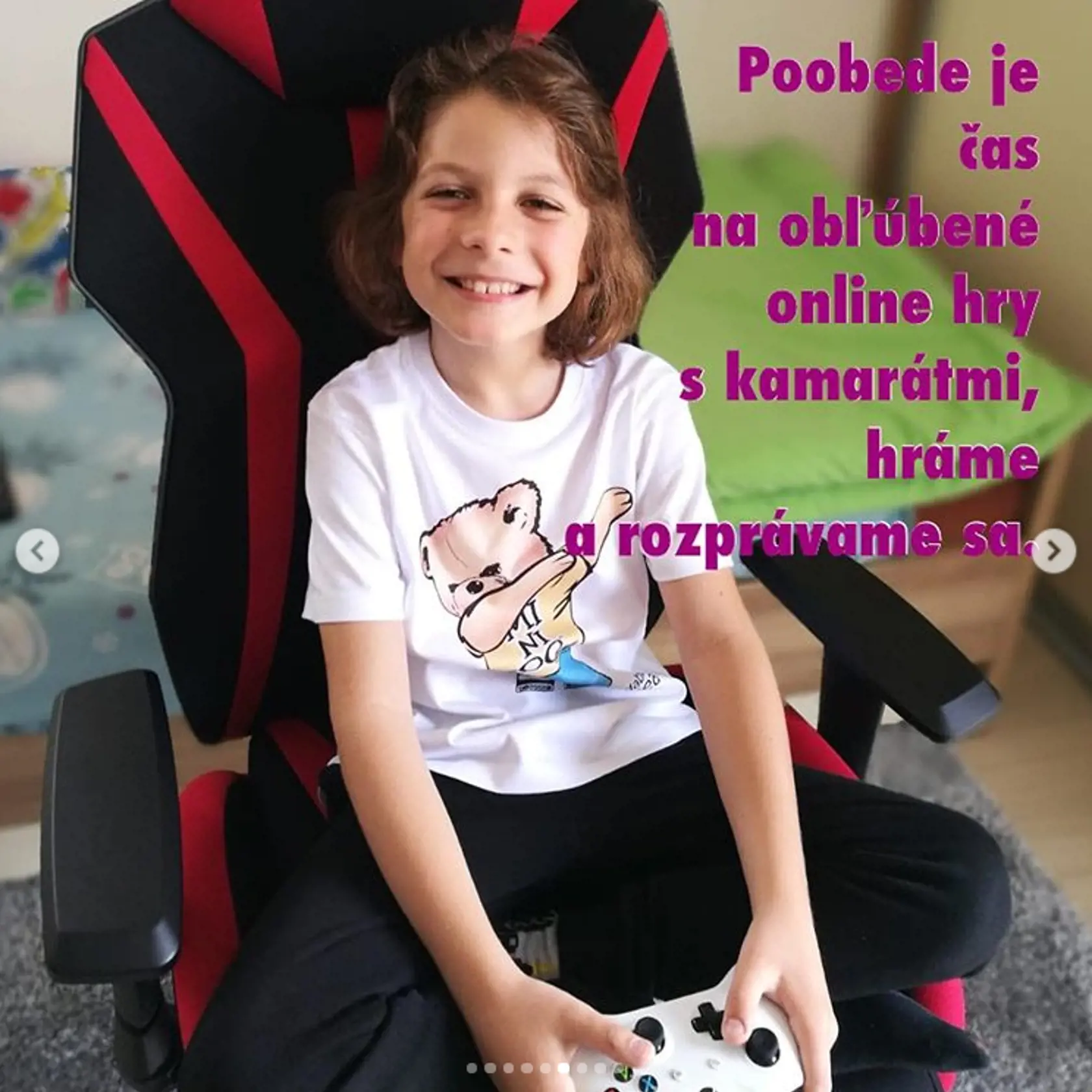 Tobias Král, seriálový Max, má doma plno aktivít.
