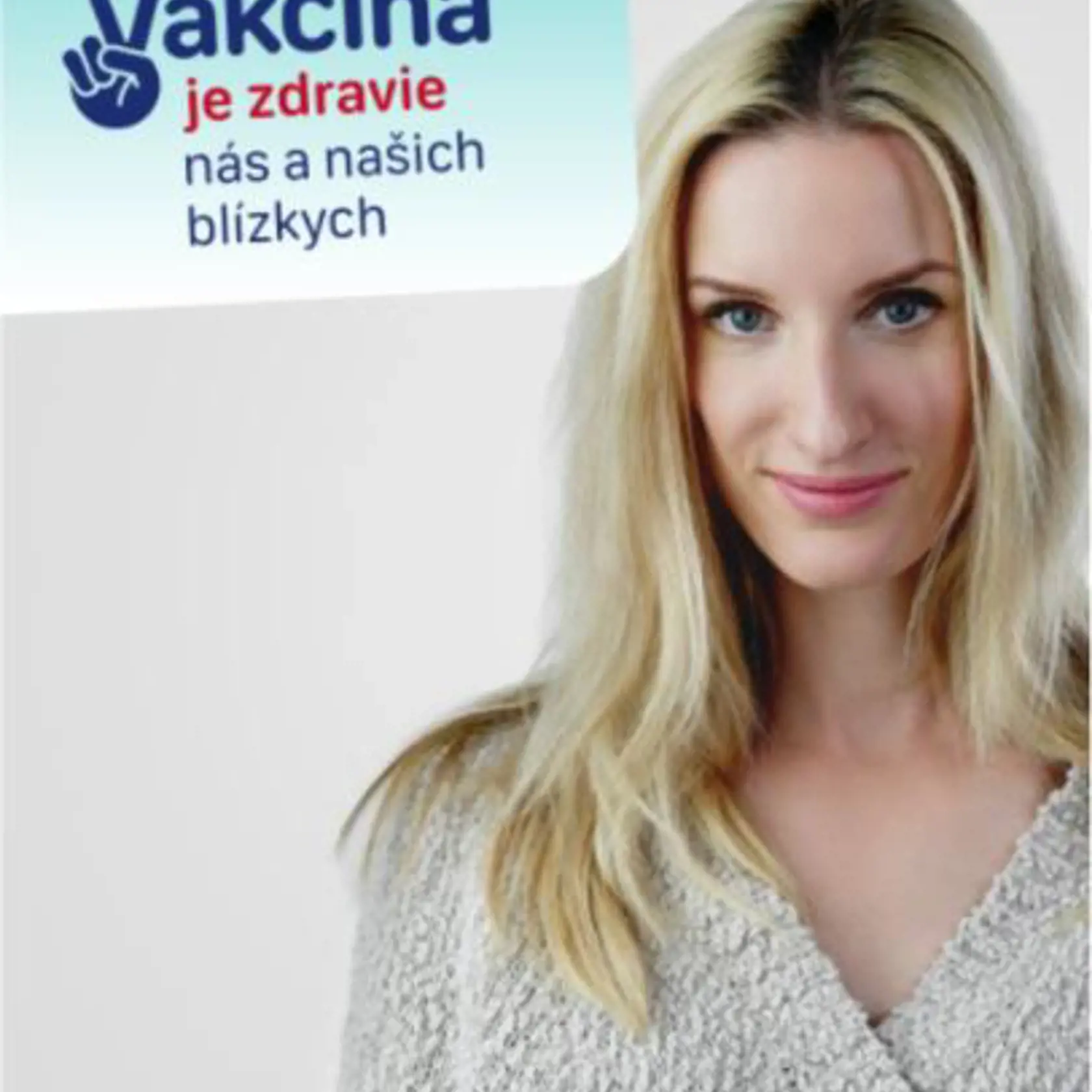 Adela Vinczeová je jednou z tvárí, ktoré podporili očkovaciu kampaň.