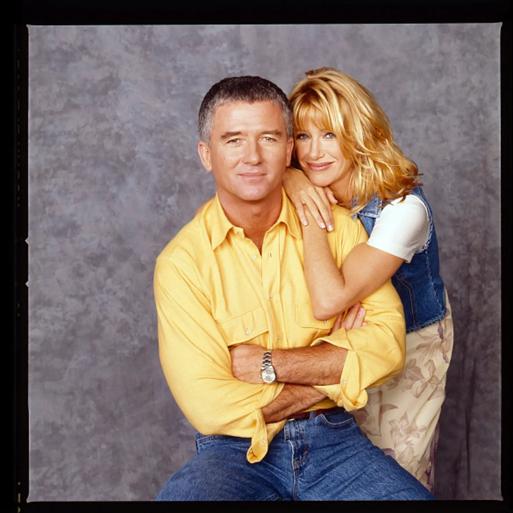 STEP BY STEP - Cast Gallery - Shoot Date: August 8, 1996. (Photo by ABC Photo Archives/ABC via Getty Images)
PATRICK DUFFY;SUZANNE SOMERS