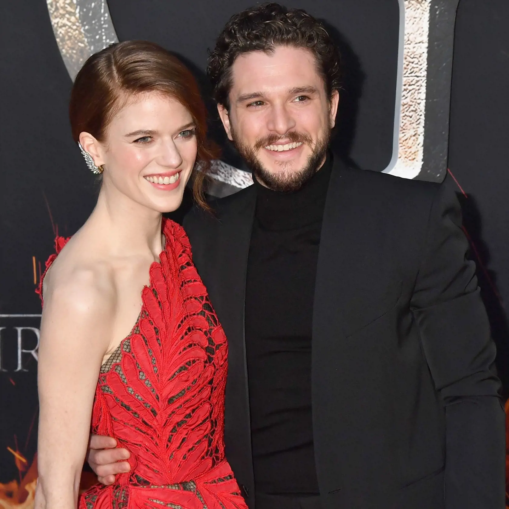 Rose Leslie a Kit Harington: Pár známy zo seriálu Hry o tróny sa dvakrát rozišiel, než sa nakoniec vzali v roku 2018.