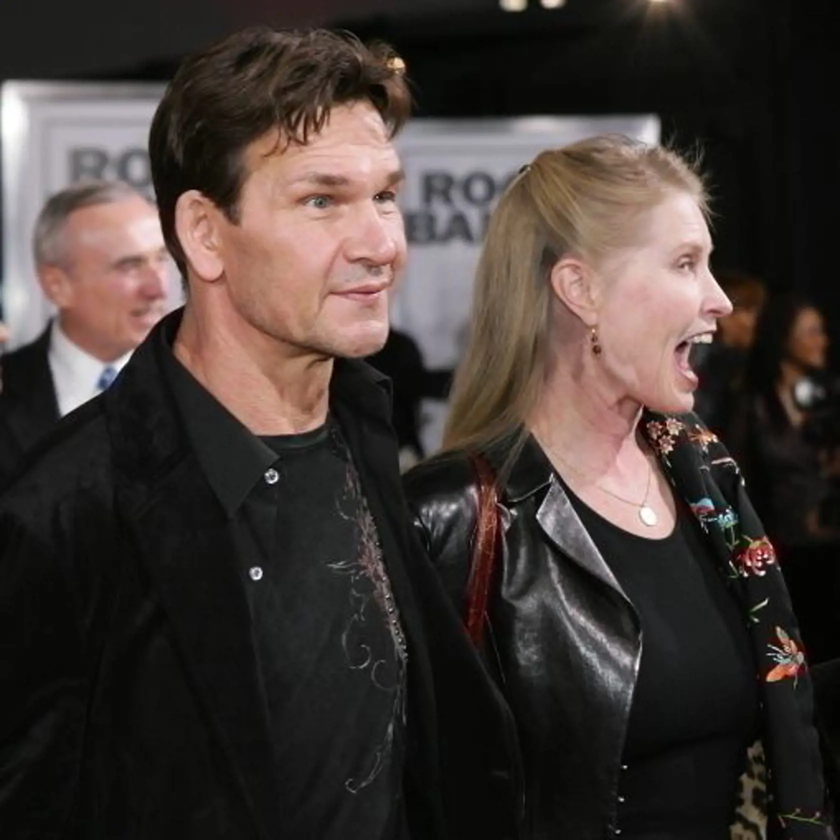 Patrick Swayze so svojou manželkou Lisou.
