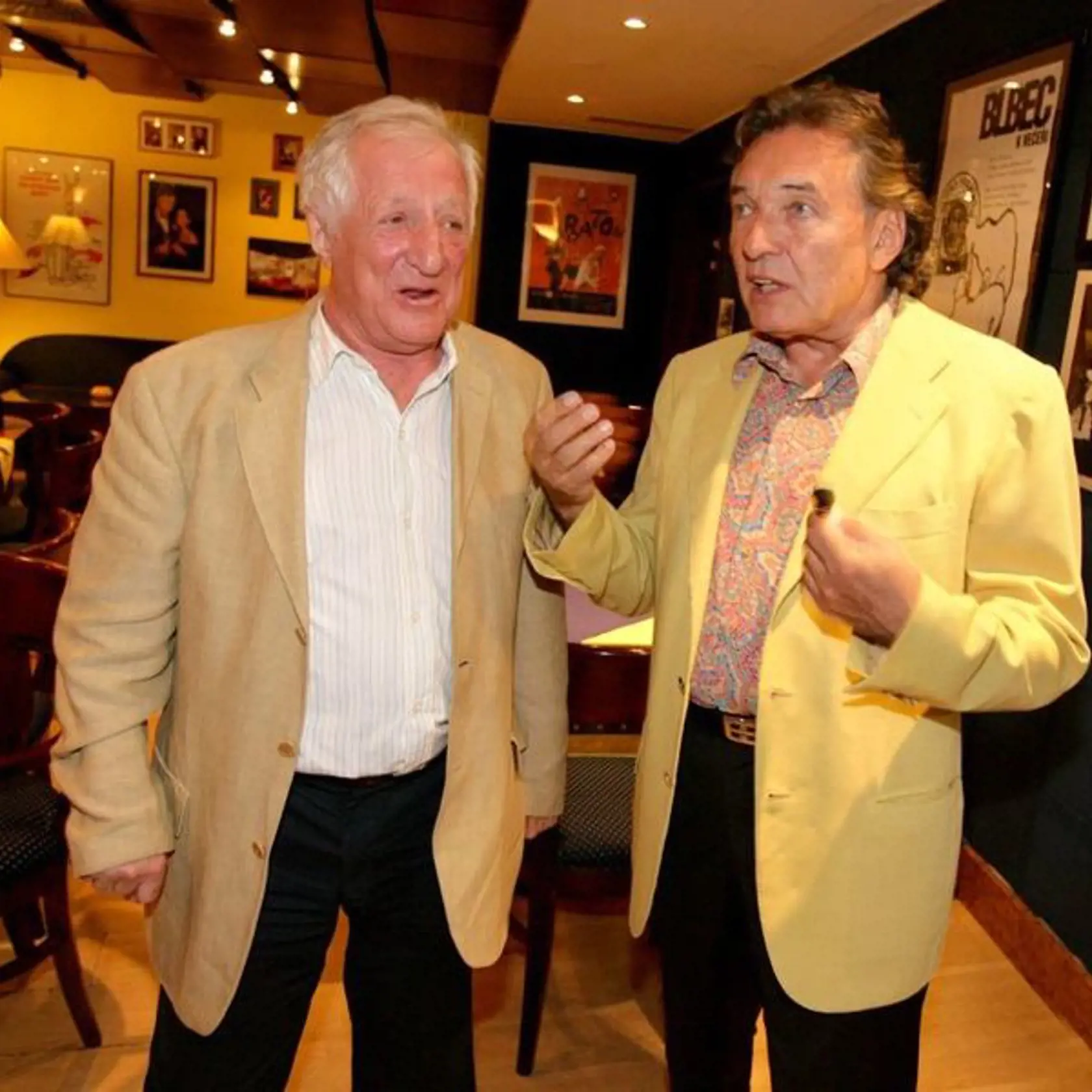 Pavel Bobek a Karel Gott.