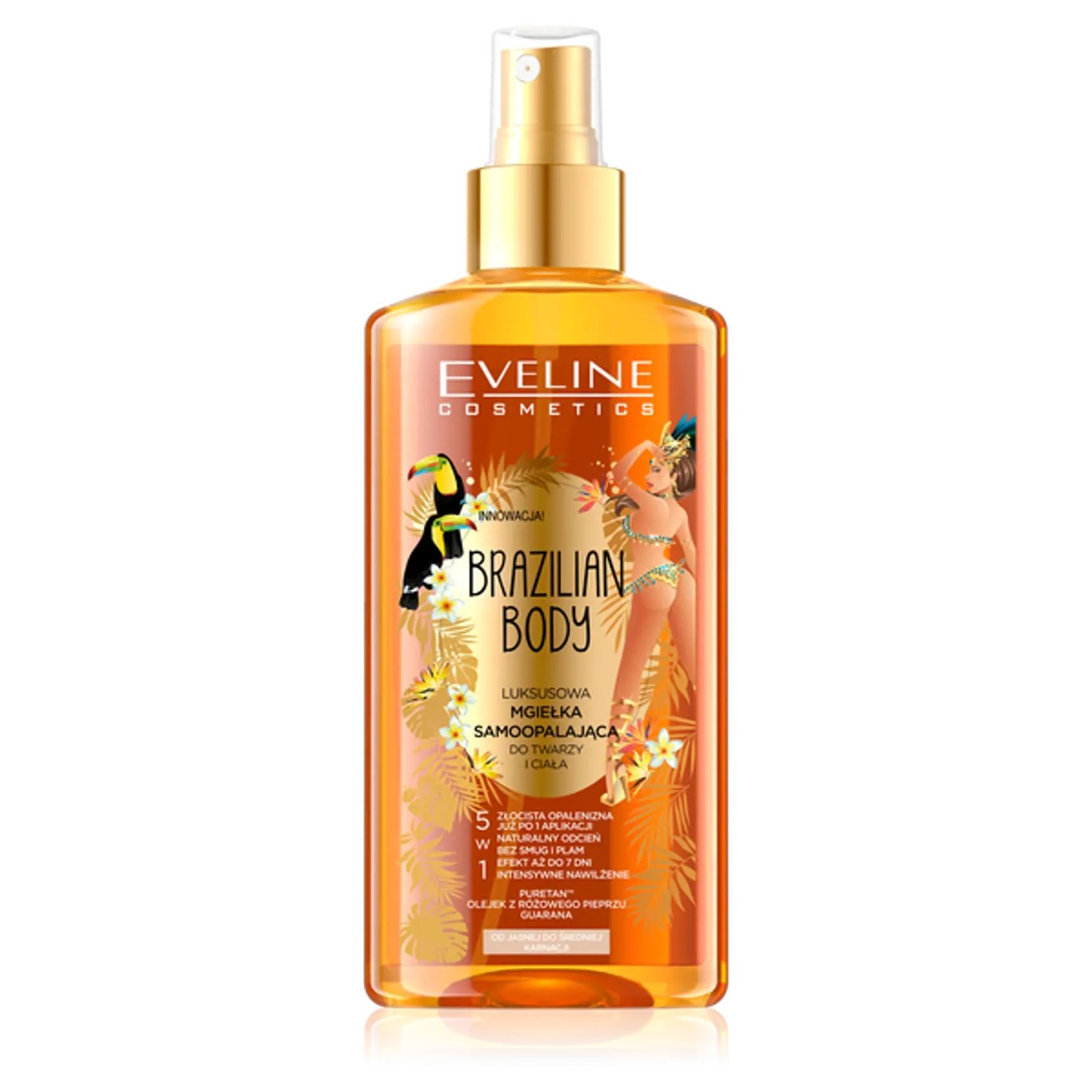 Samoopaľovací telový sprej Brazil Body, Eveline Cosmetics, 4,39 €