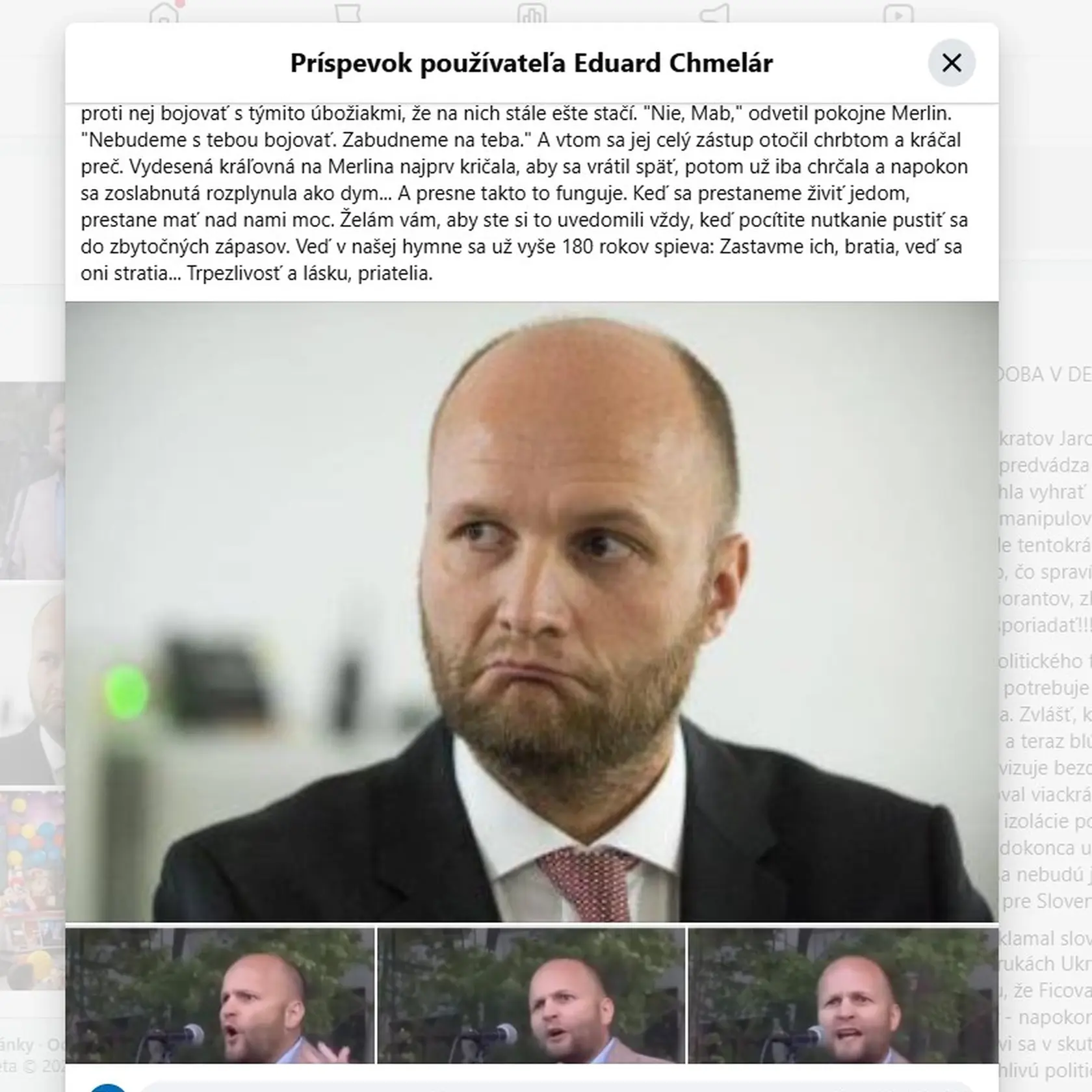 Eduard Chmelár v utorok 13, mája exministrovi obrany Jaroslavovi Naďovi skutočne nič nedaroval. A nielen jemu. Do rany mu prišiel aj politik KDH Ivan Štefanec, ktorý v týchto dňoch kritizoval našich hokejových reprezentantov z KHL. (4. časť)