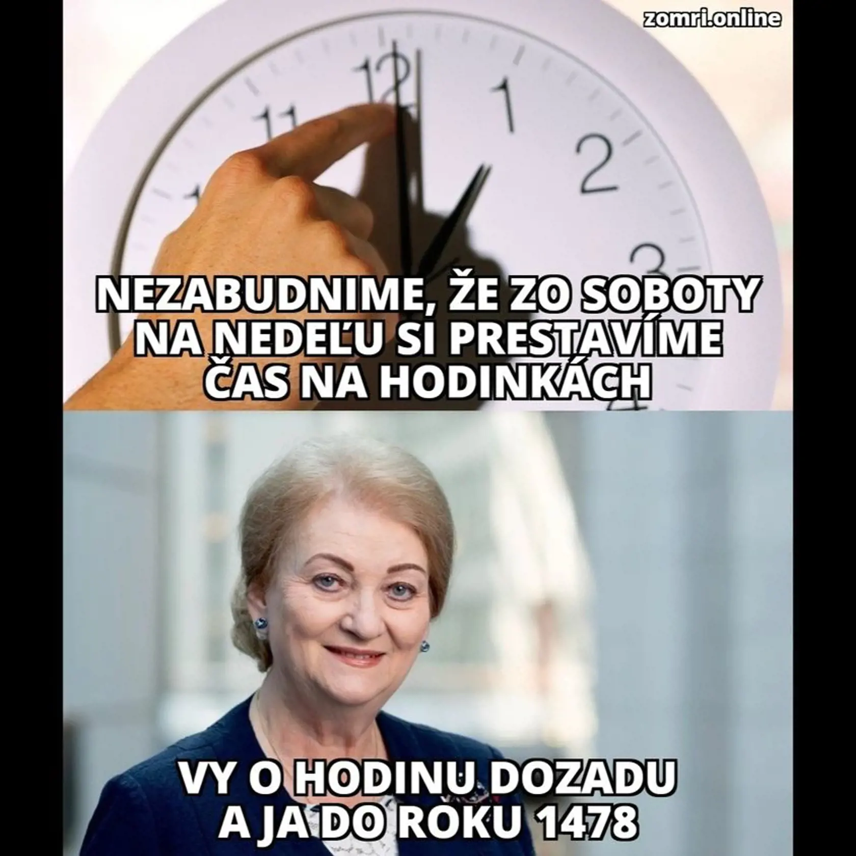 Ani počas tohto týždňa internetoví vtipkári nezabudli na poslankyňu Národnej rady Annu Záborskú