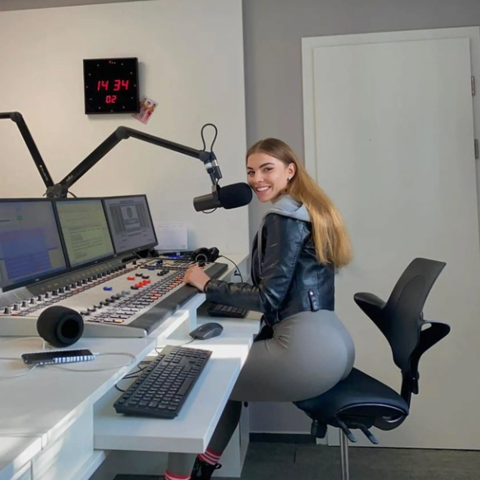 Moderátorka Simona Ondrušková.