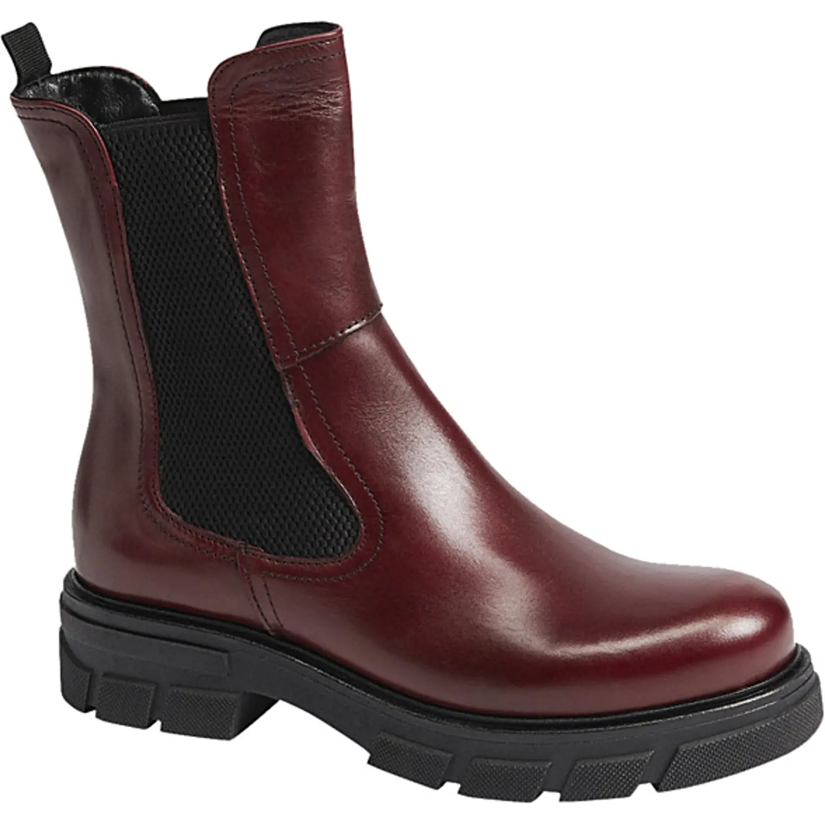 Tmavočervené:
Deichmann, 79,99 €