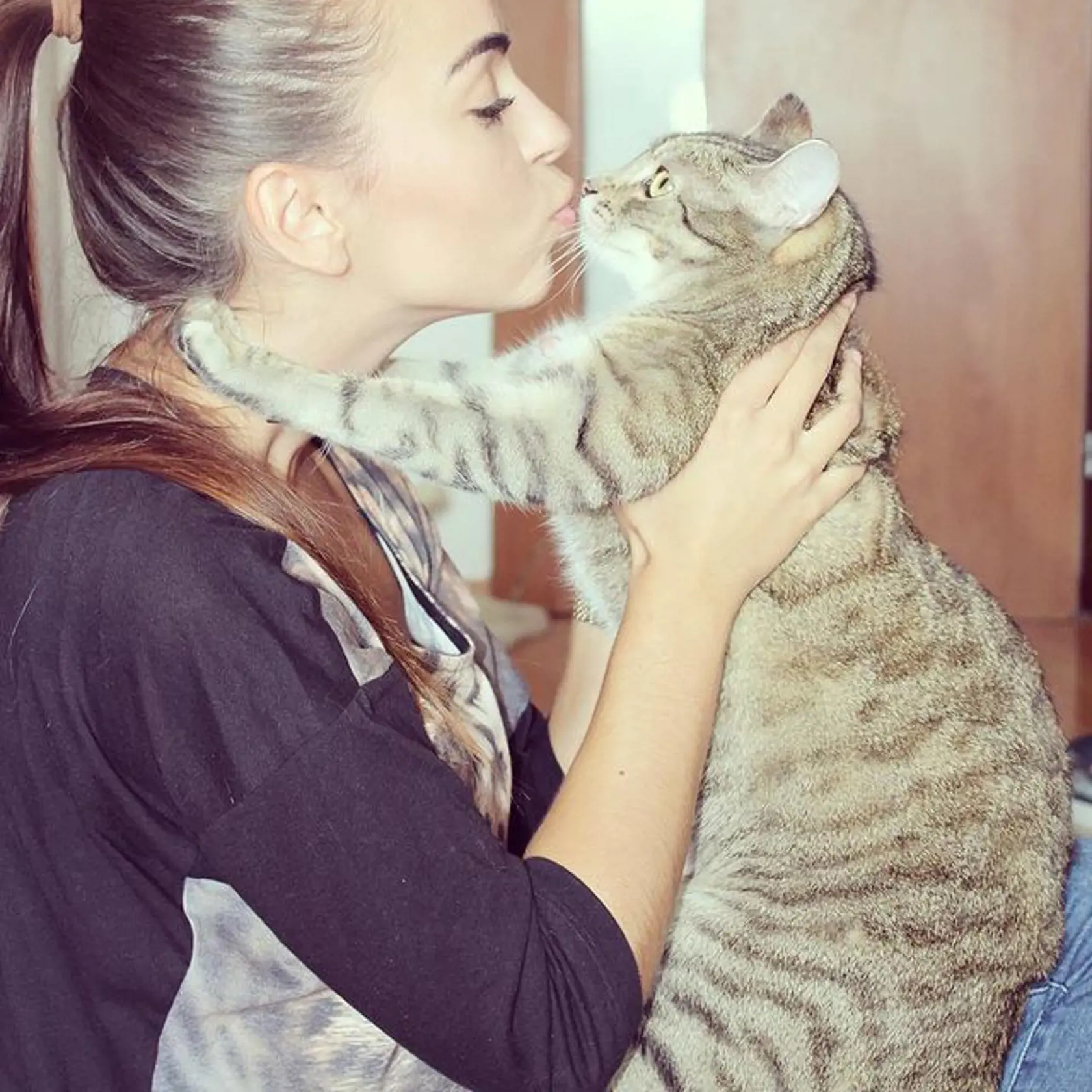 Milovníčka mačiek.