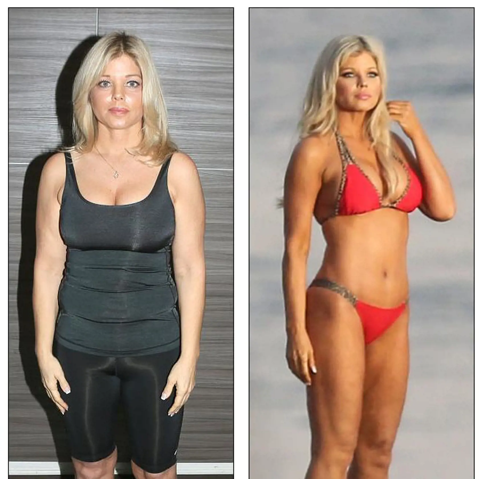 Donna Derrico. Niekdajšia playmate si zahrala rovnomennú záchranárku. Neskôr sa preslávila ako moderátorka šou Million Dollar Matchmaker.