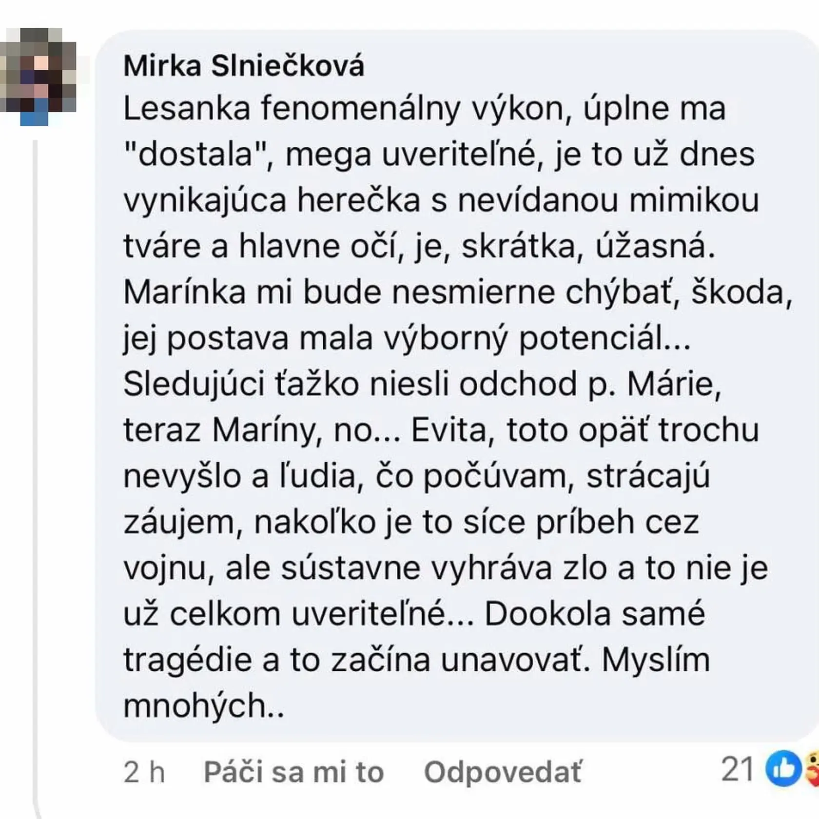 Diváci sú z deja v ich obľúbenom seriáli pohoršení.
