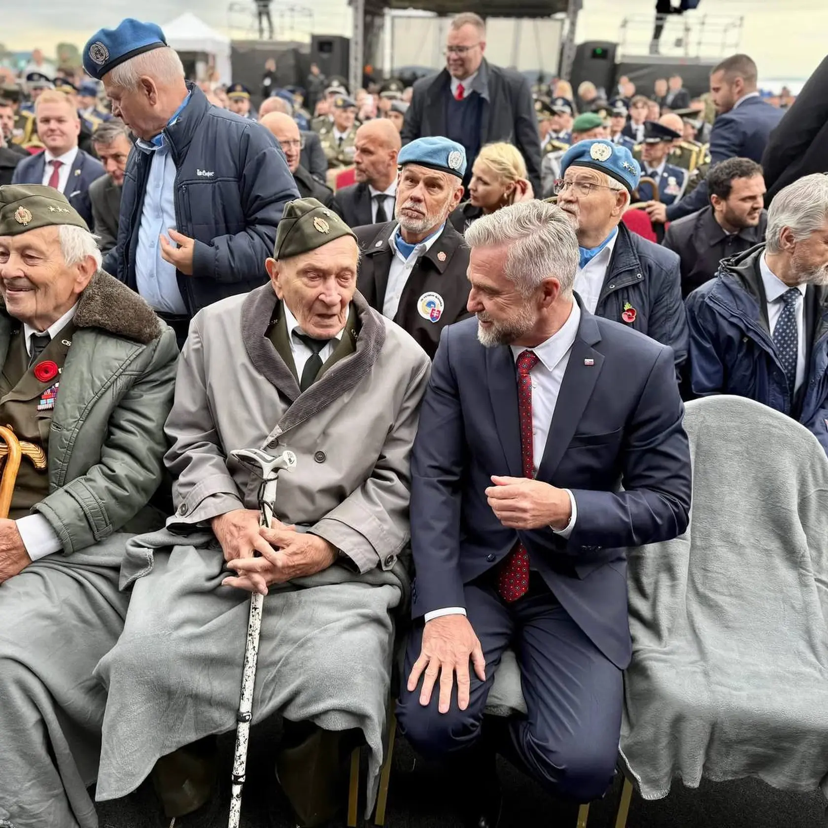Tibor Gašpar si podebatil s vojnovými veteránmi. 