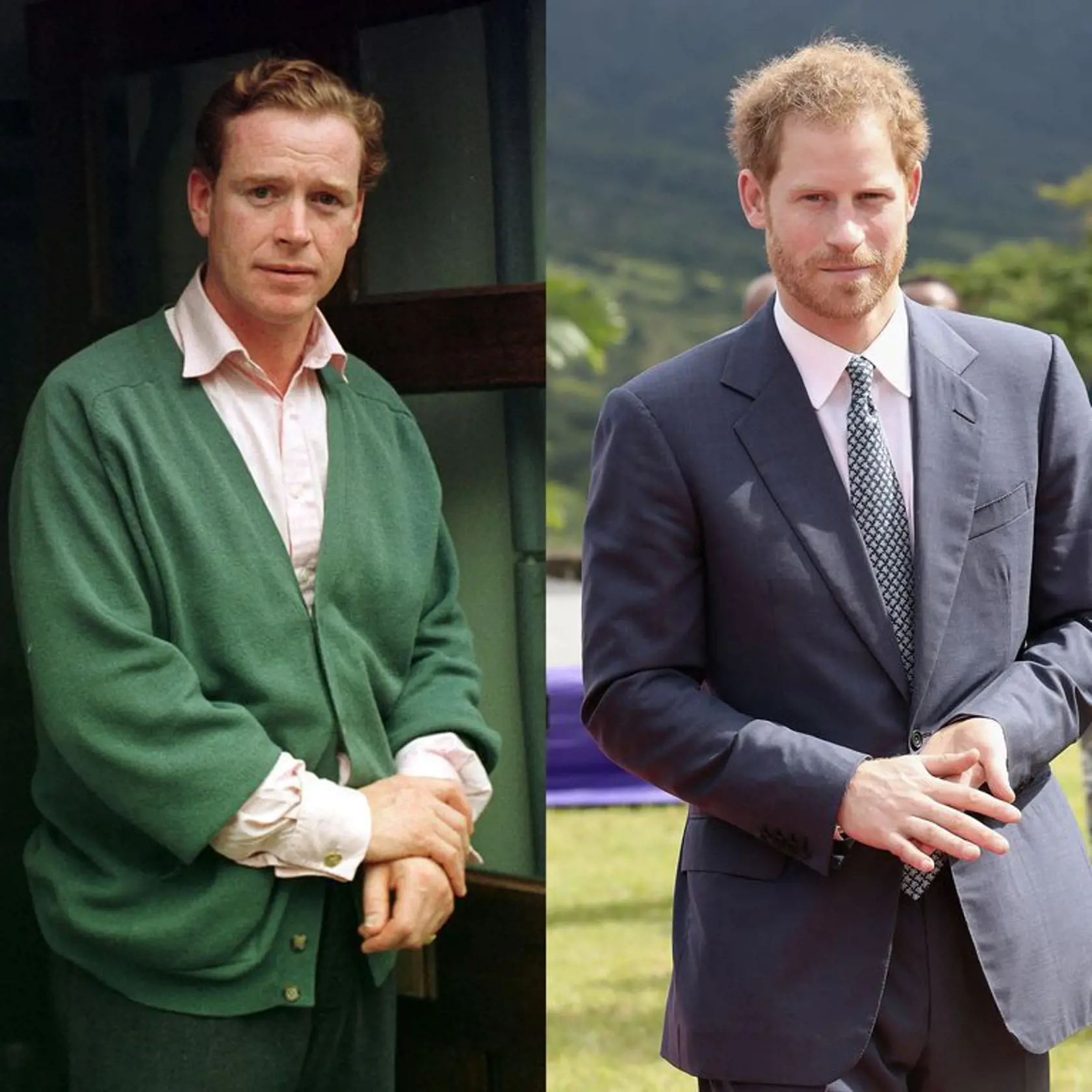 Jednou za najrozoberanejších otázok je, či je Charles Harryho otcom. Jednu dobu sa o tom veľmi intenzívne špekulovalo, nakoľko sa prevalilo, že Diana mala počas končiaceho manželstva množstvo milencov. Jedným z nich bol aj James Hewitt a podoba s Harrym tam možno aj je...
