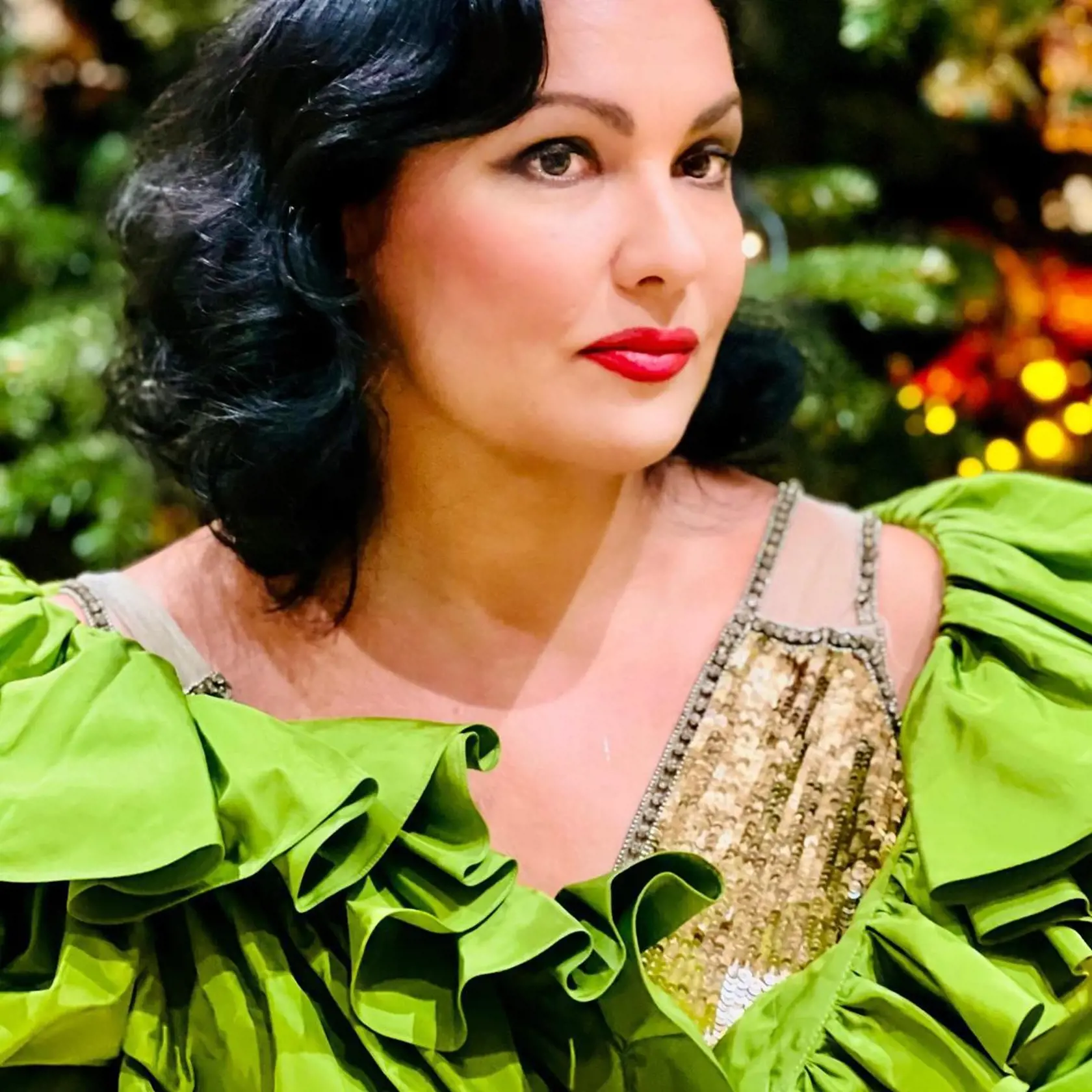 Ruská operná diva Anna Netrebko.