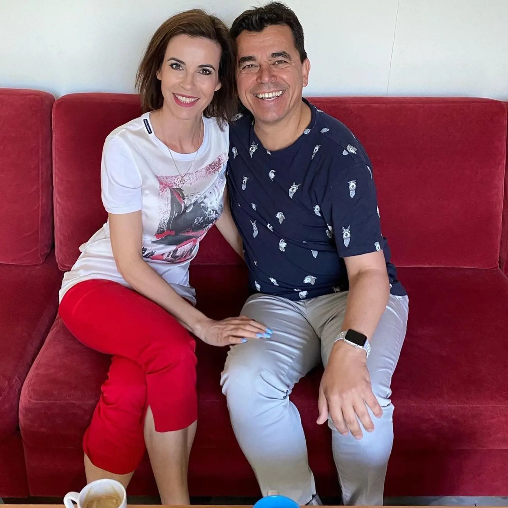 Gabika Škrabáková s Romanom Pomajbom