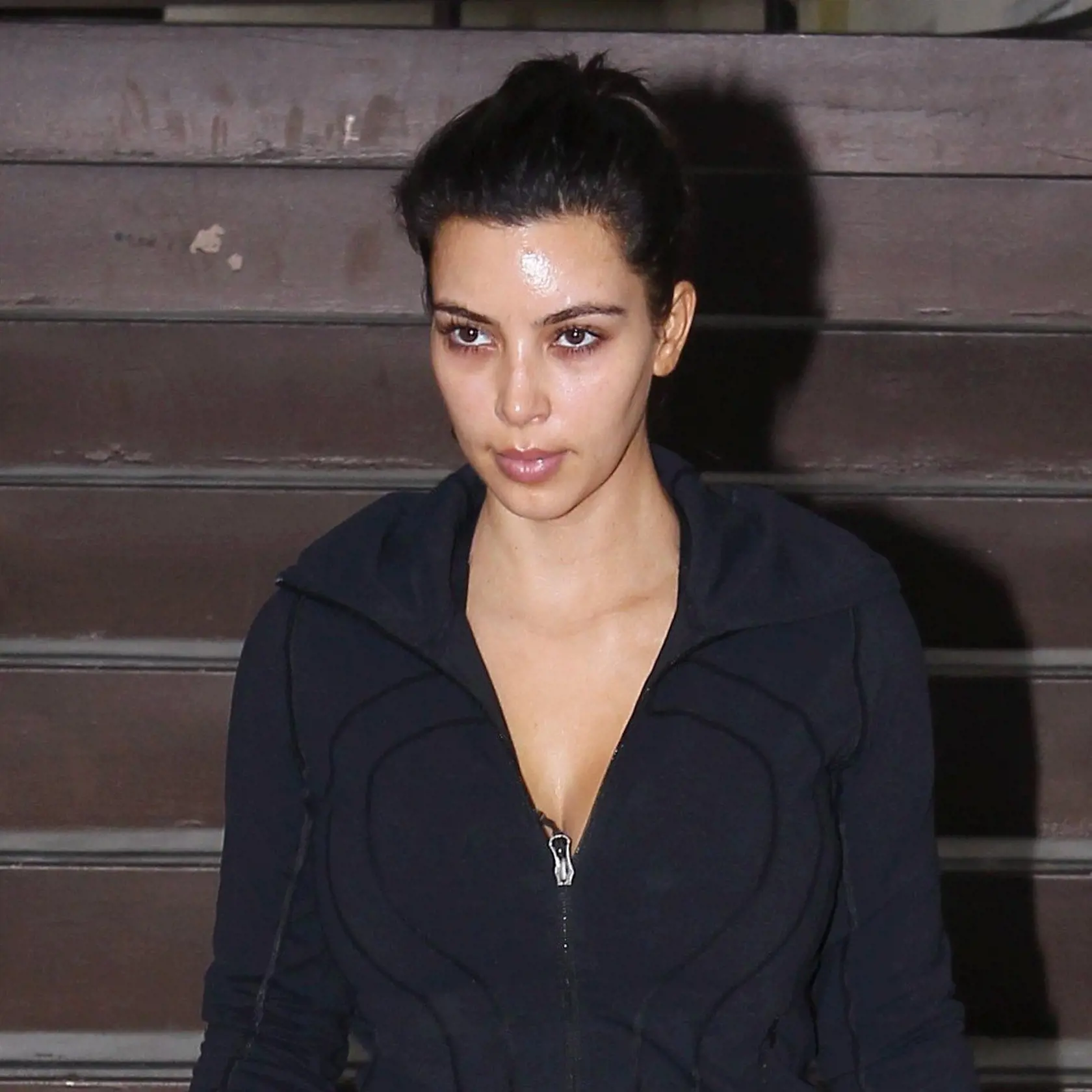 Kim Kardashian leaving the gym wearing NO MAKE UP. June 12, 2012, Image: 131286765, License: Rights-managed, Restrictions: , Model Release: no, Credit line: Profimedia, X17