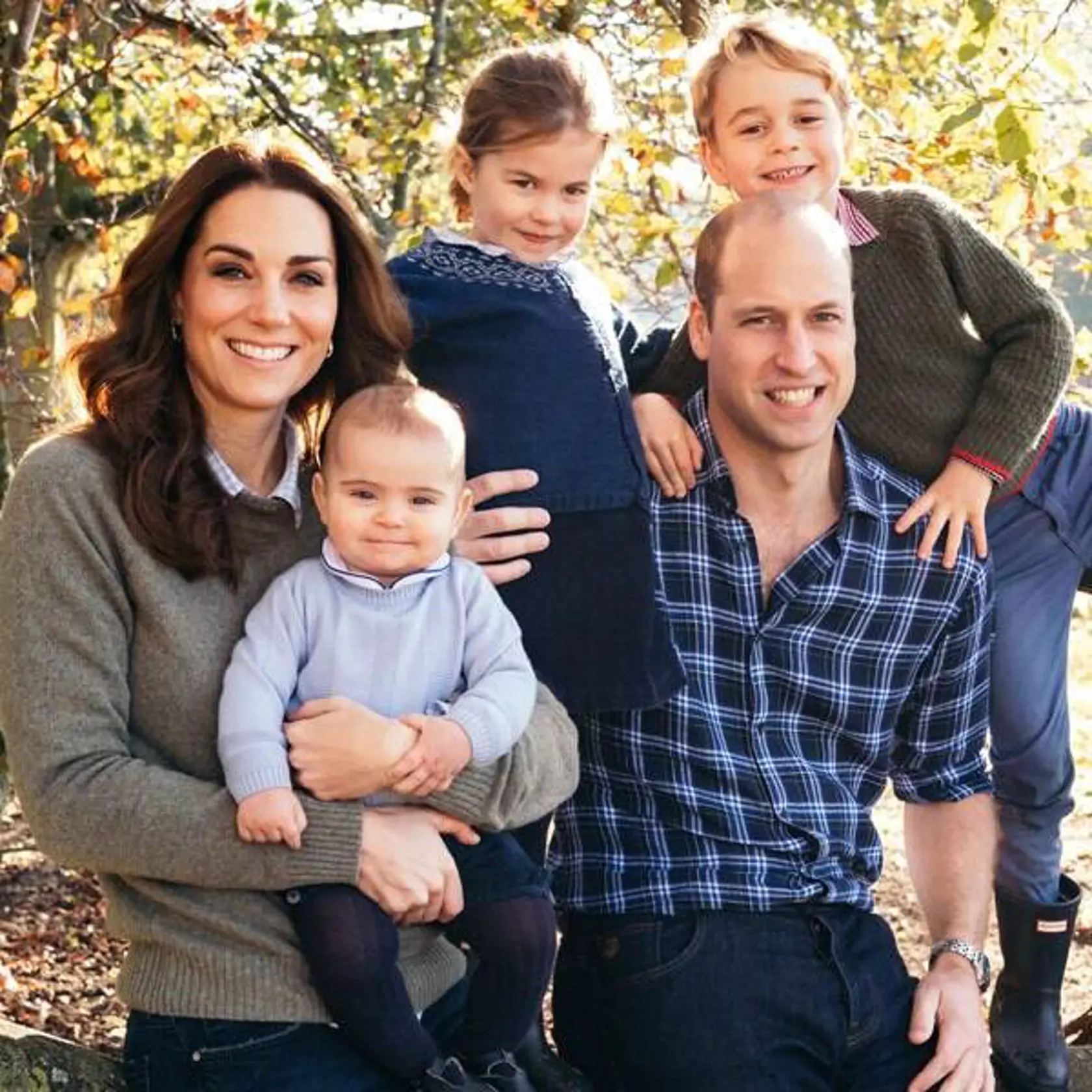 Princ William a Kate s deťmi.