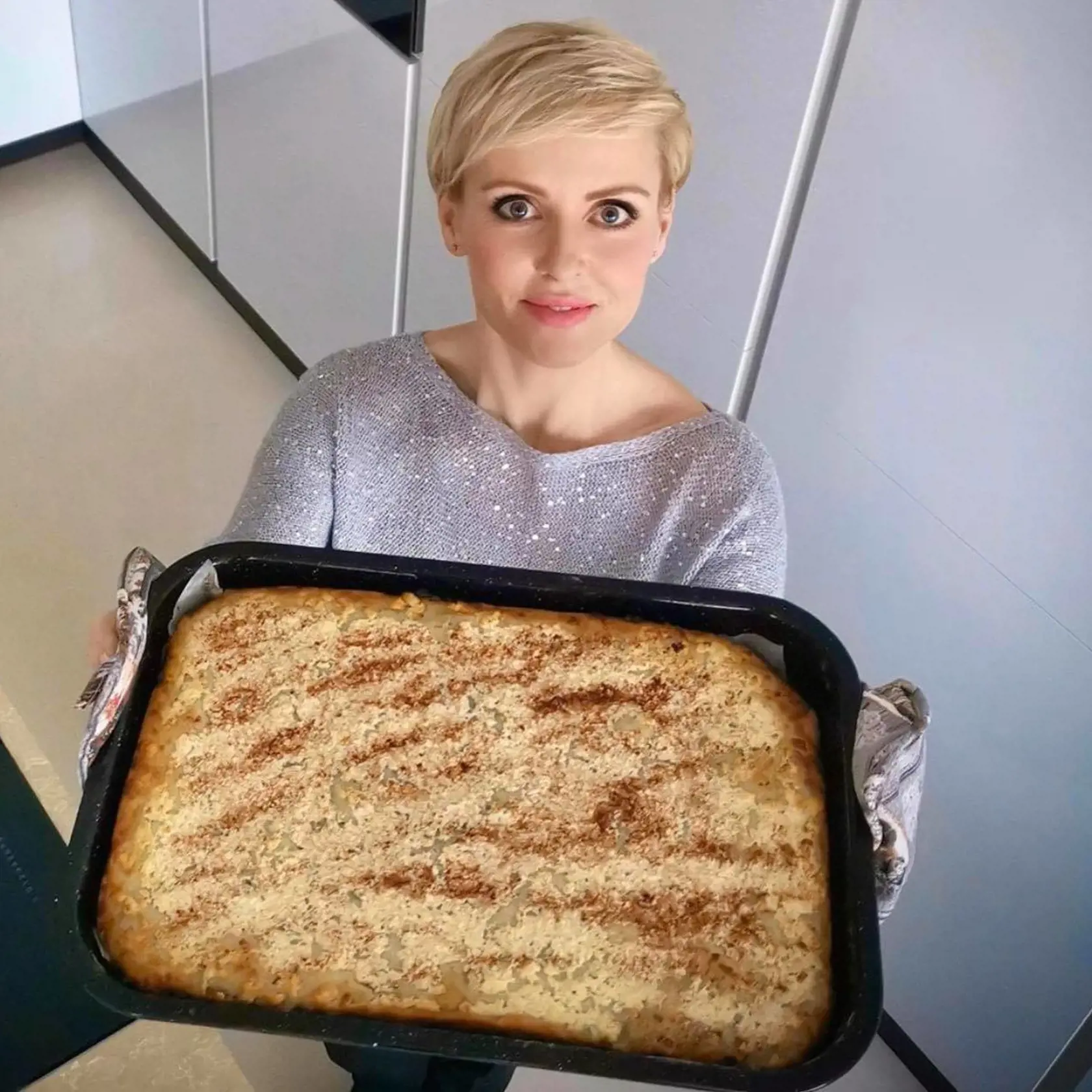 Štýlovo zariadený byt Kvetky. Takto to vyzerá u nej v kuchyni.
