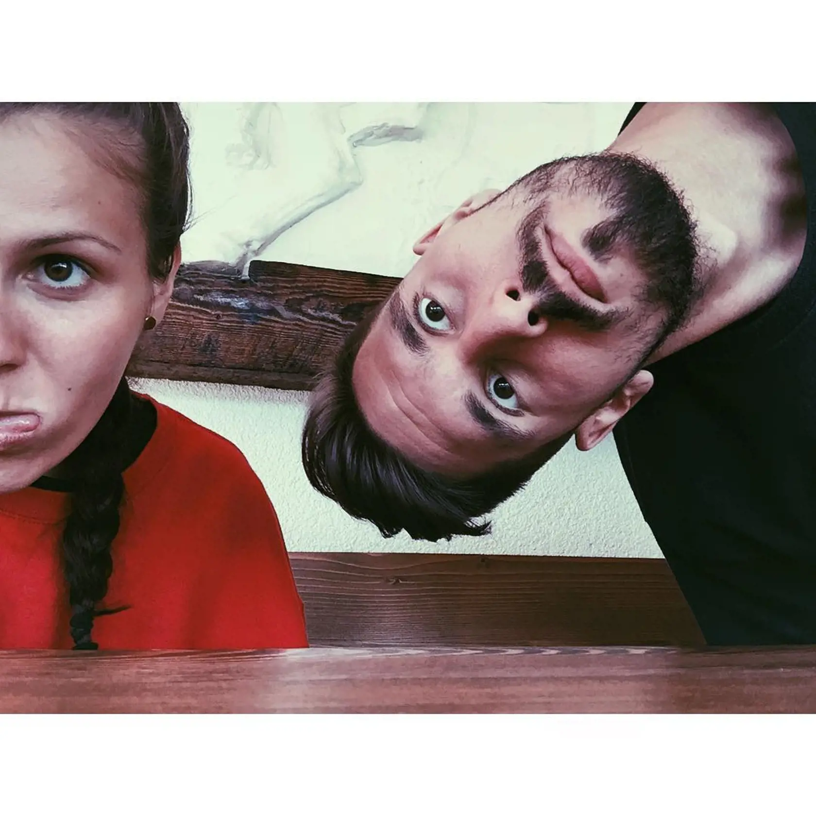 Jakub Zitron Ťapák s partnerkou Alexandrou