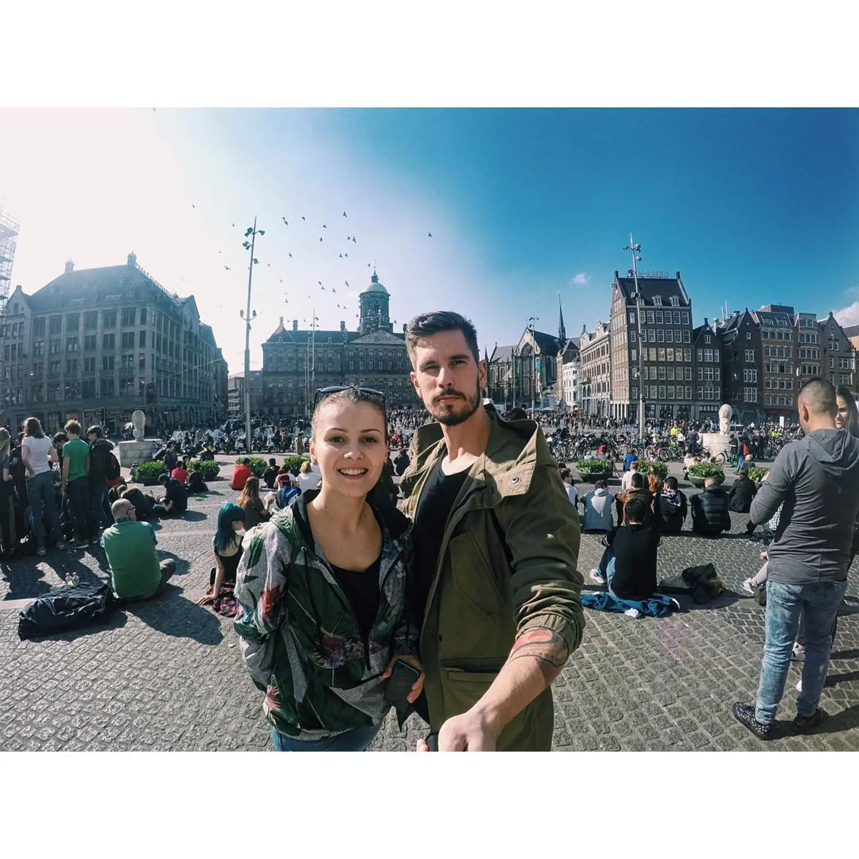 Jakub Zitron Ťapák s partnerkou Alexandrou