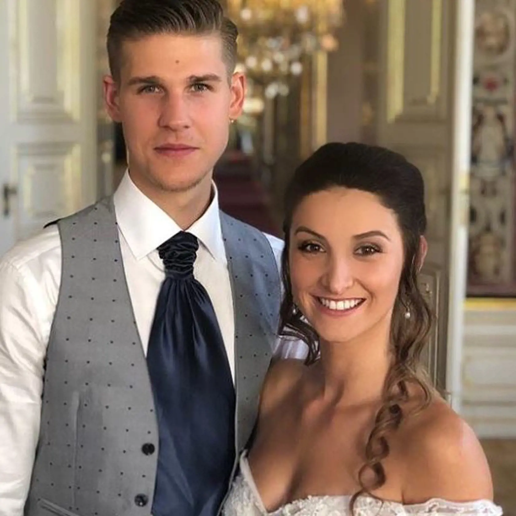 Kristína s dnes už exmanželom.