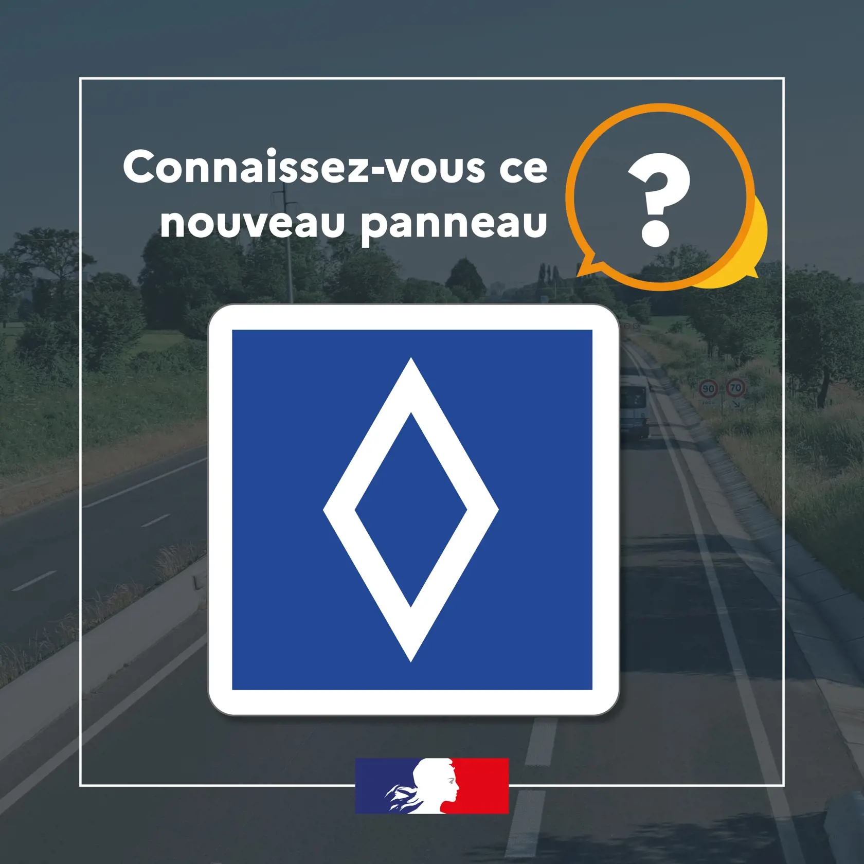 Viete, čo znamená nová dopravná značka, ktorá sa objavuje na cestách vo Francúzsku?