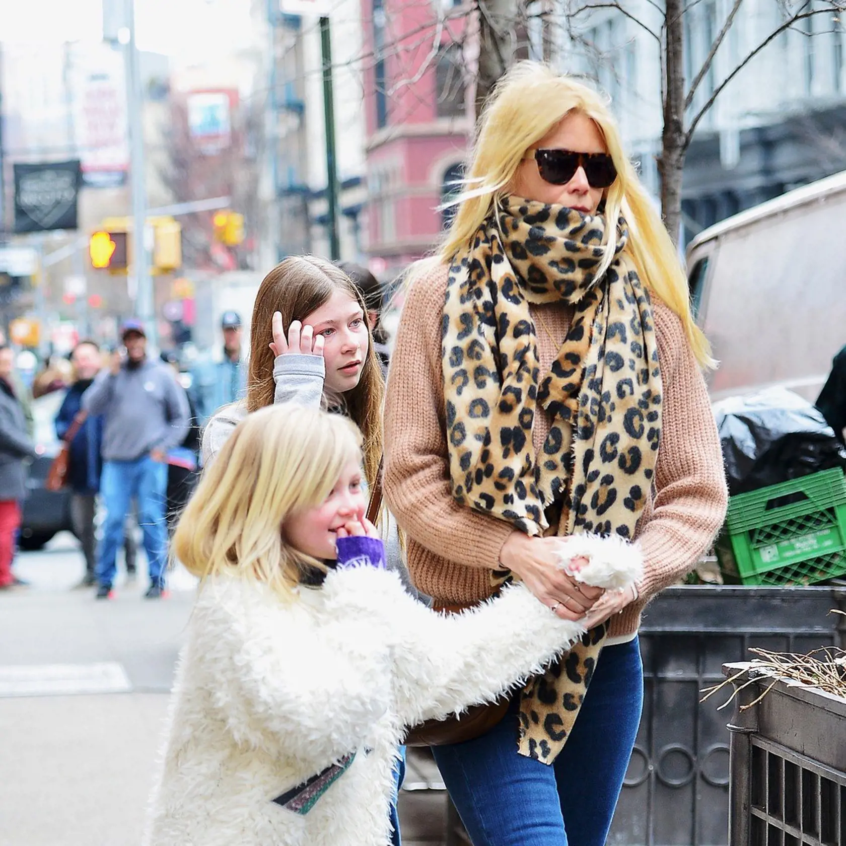 Claudia Schiffer steps out with her children for a day out in NYC Pictured: Claudia Schiffer, Image: 368197681, License: Rights-managed, Restrictions: -ALLCOUNTRY, Model Release: no, Credit line: Profimedia, Splash